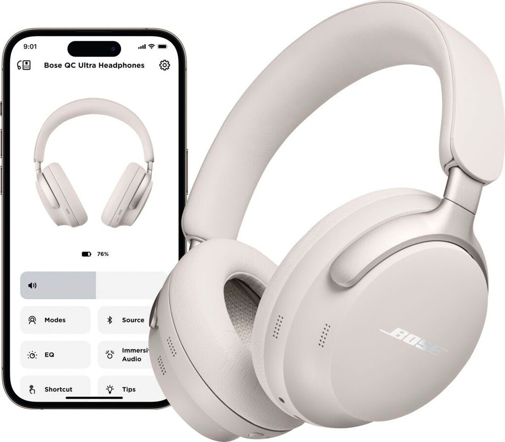 Active (ANC)-Freisprechfunktion-Transparenzmodus-kompatibel Bluetooth-Kopfhörer »QuietComfort Bluetooth, Headphones«, | BAUR Cancelling Noise Siri Bose mit