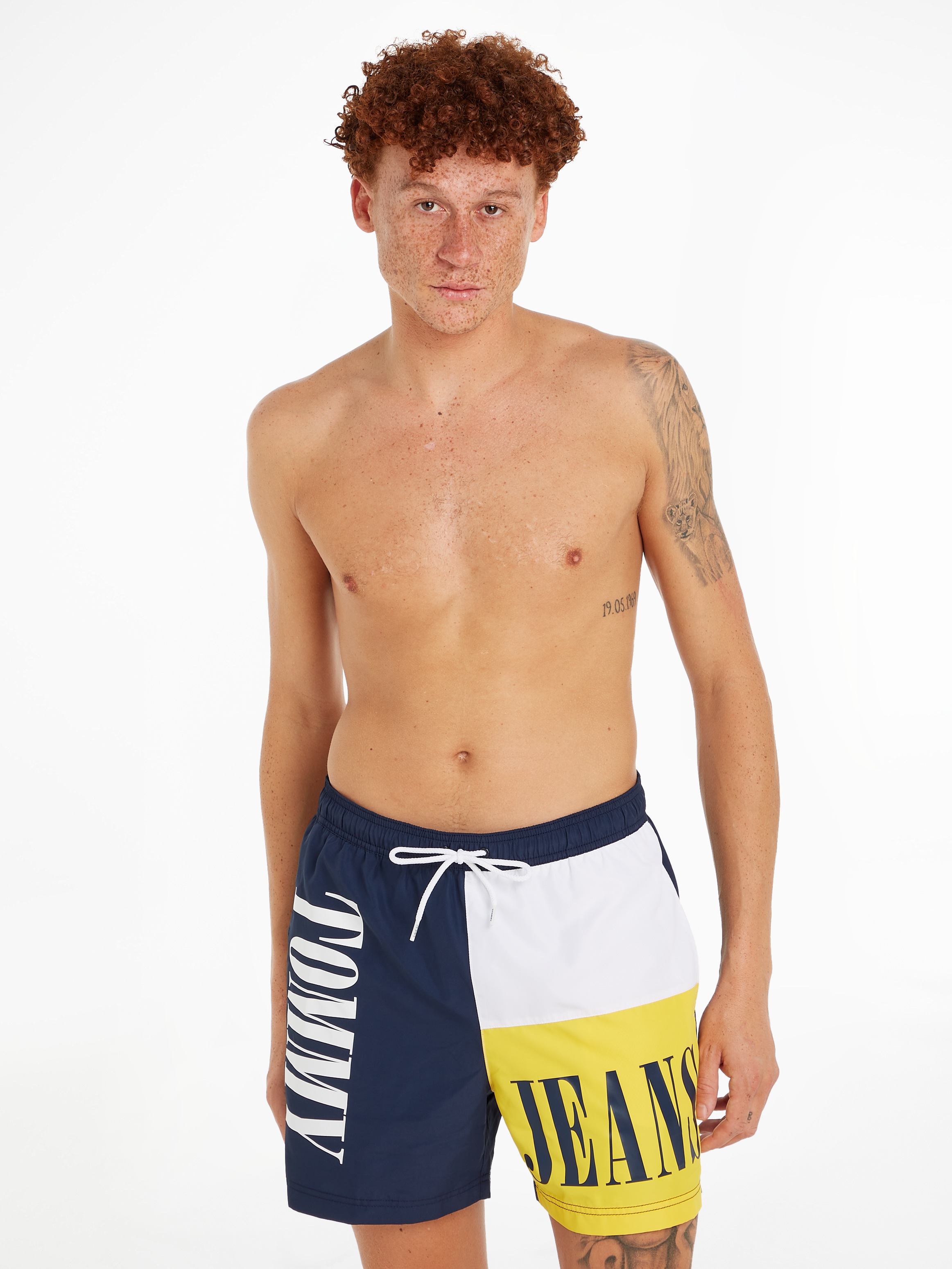 Tommy Hilfiger Swimwear Badeshorts »SF MEDIUM DRAWSTRING«, für Schwimmen  bestellen | BAUR