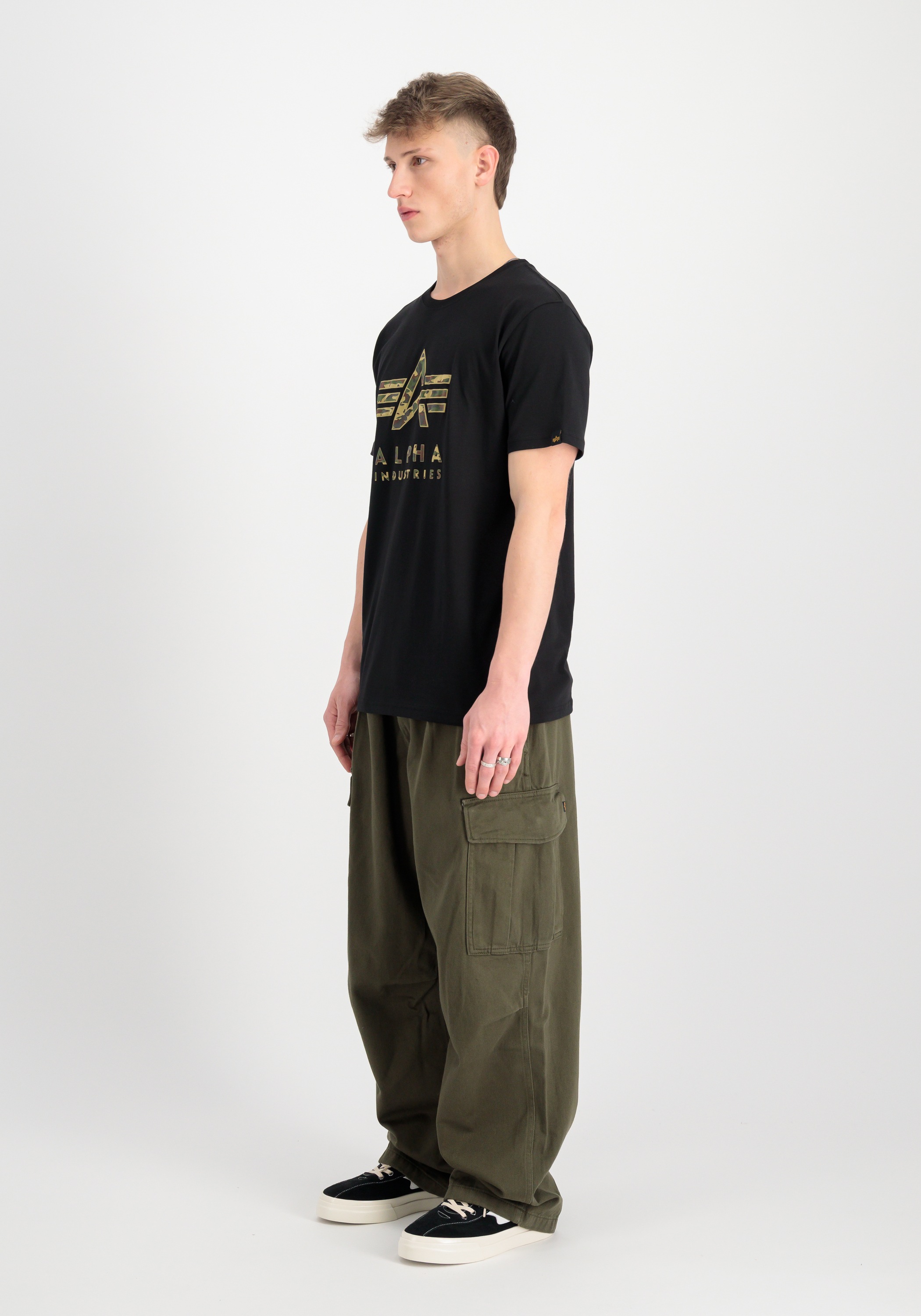 Alpha Industries T-Shirt »Alpha Industries Men - T-Shirts Camo Puff Print T-Shirt«