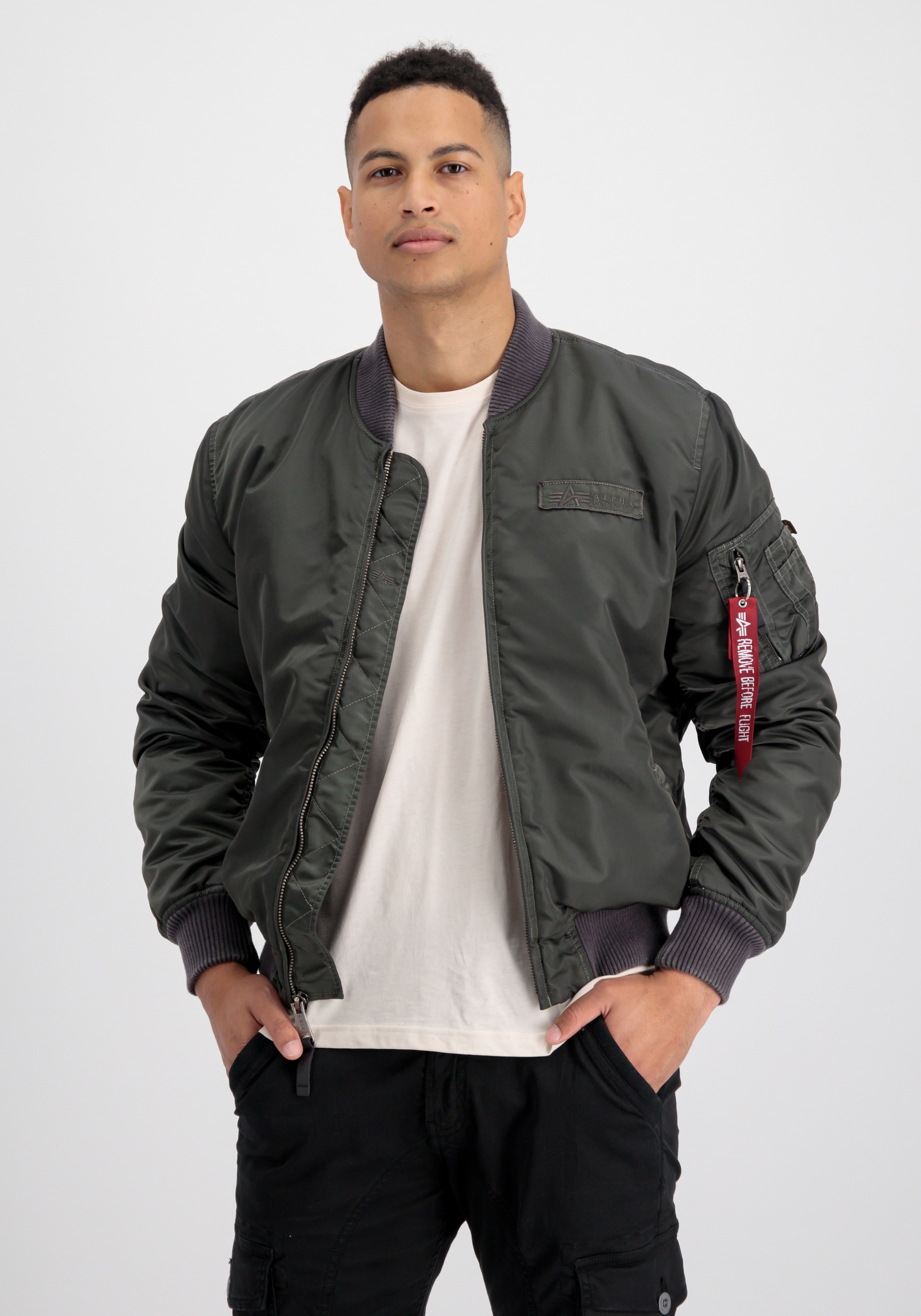 Alpha Industries Bomberjacke "MA-1 VF Authentic Overdyed" günstig online kaufen