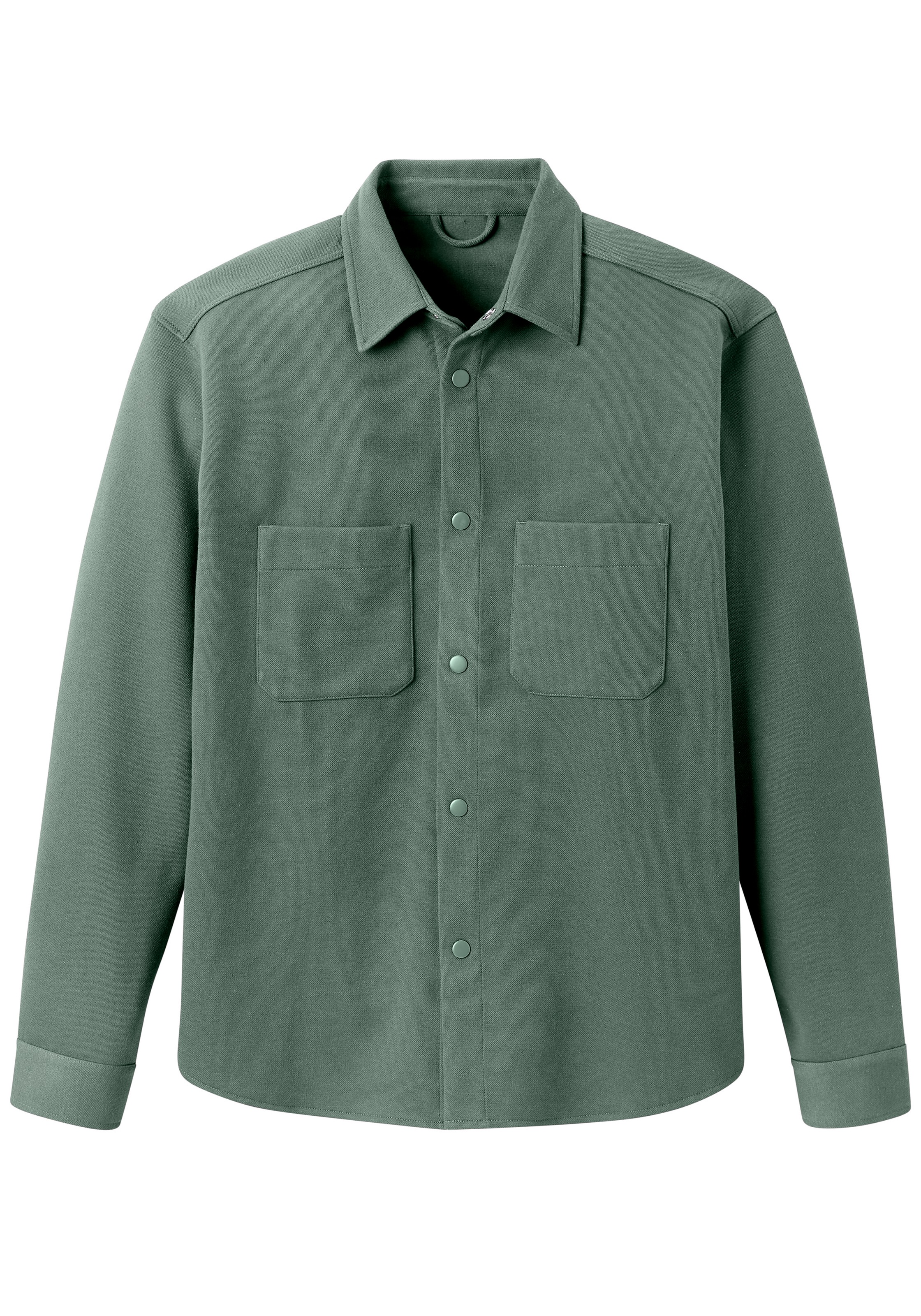 John Devin Hemdjacke ", Overshirt aus weicher Piqué-Qualität", Knopfleiste günstig online kaufen