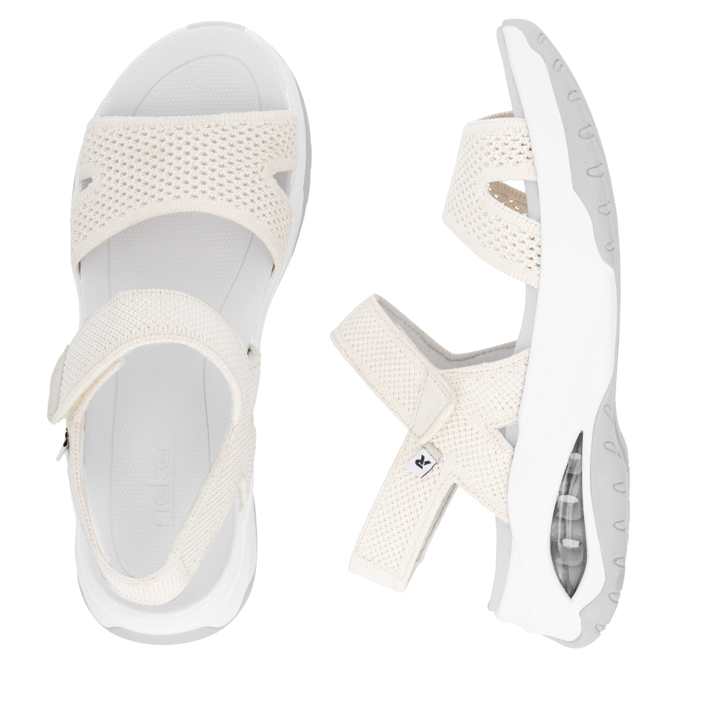 RIEKER Sport Sandale »Byron Bay«, Sport-Sandale, Sommerschuh, Outdoorsandale mit weichem Fußbett