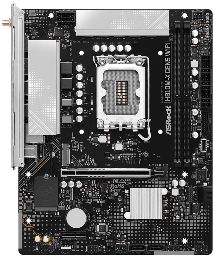 Asrock Mainboard »H810M-X Gen5 WiFi«