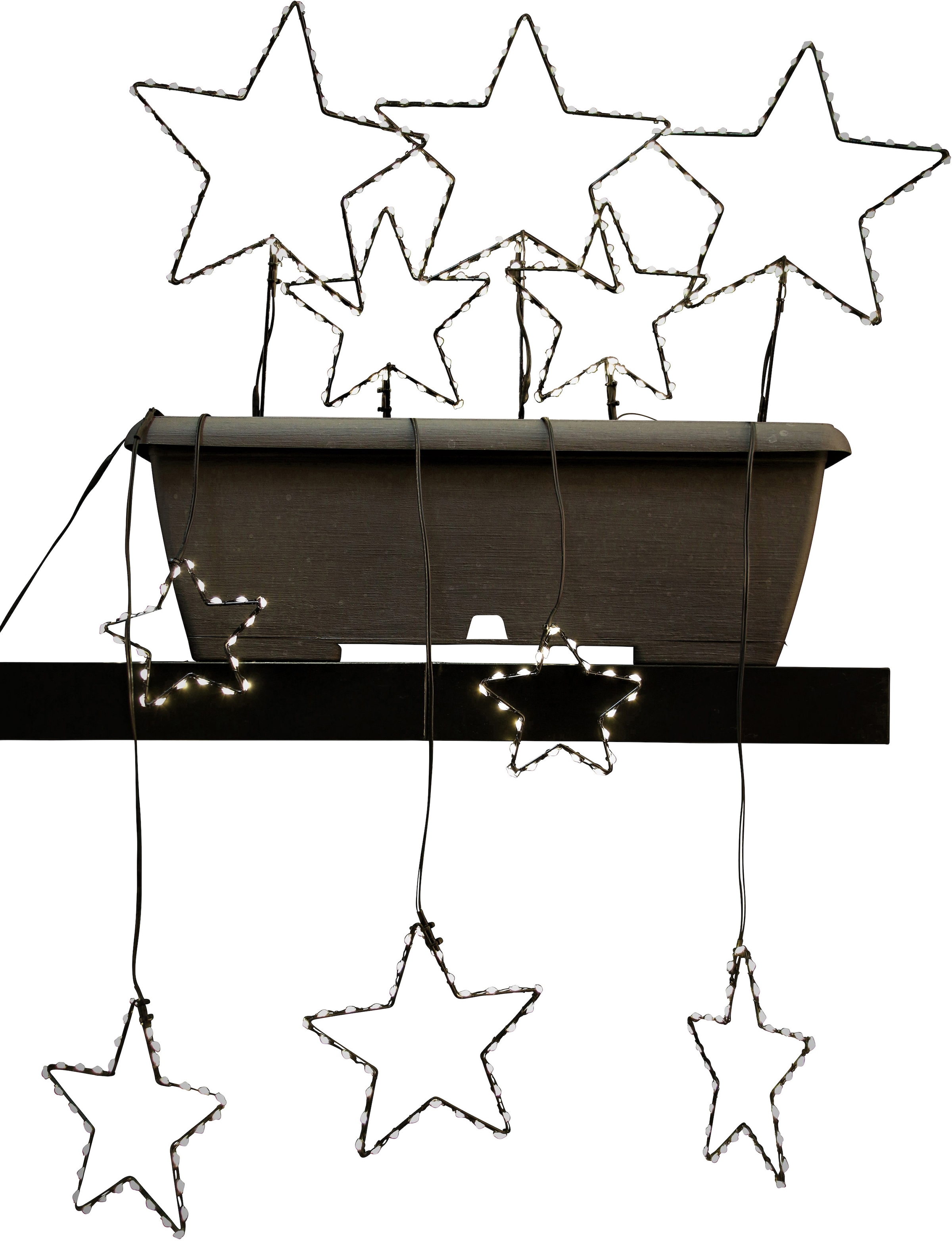 AM Design LED Stern, | Weihnachtsdeko BAUR bestellen Balkonkastenstecker, Weihnachtsstern, aussen
