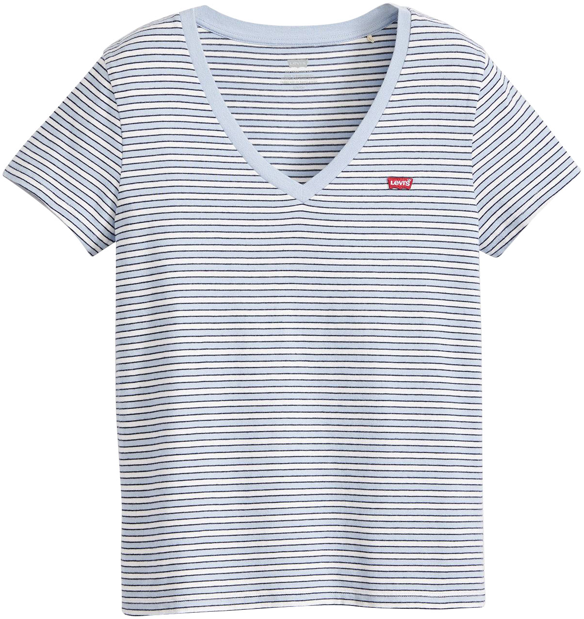 Thumbnail - Levis V-Shirt "PERFECT VNECK" mit Mini-Batwing-Logostickerei