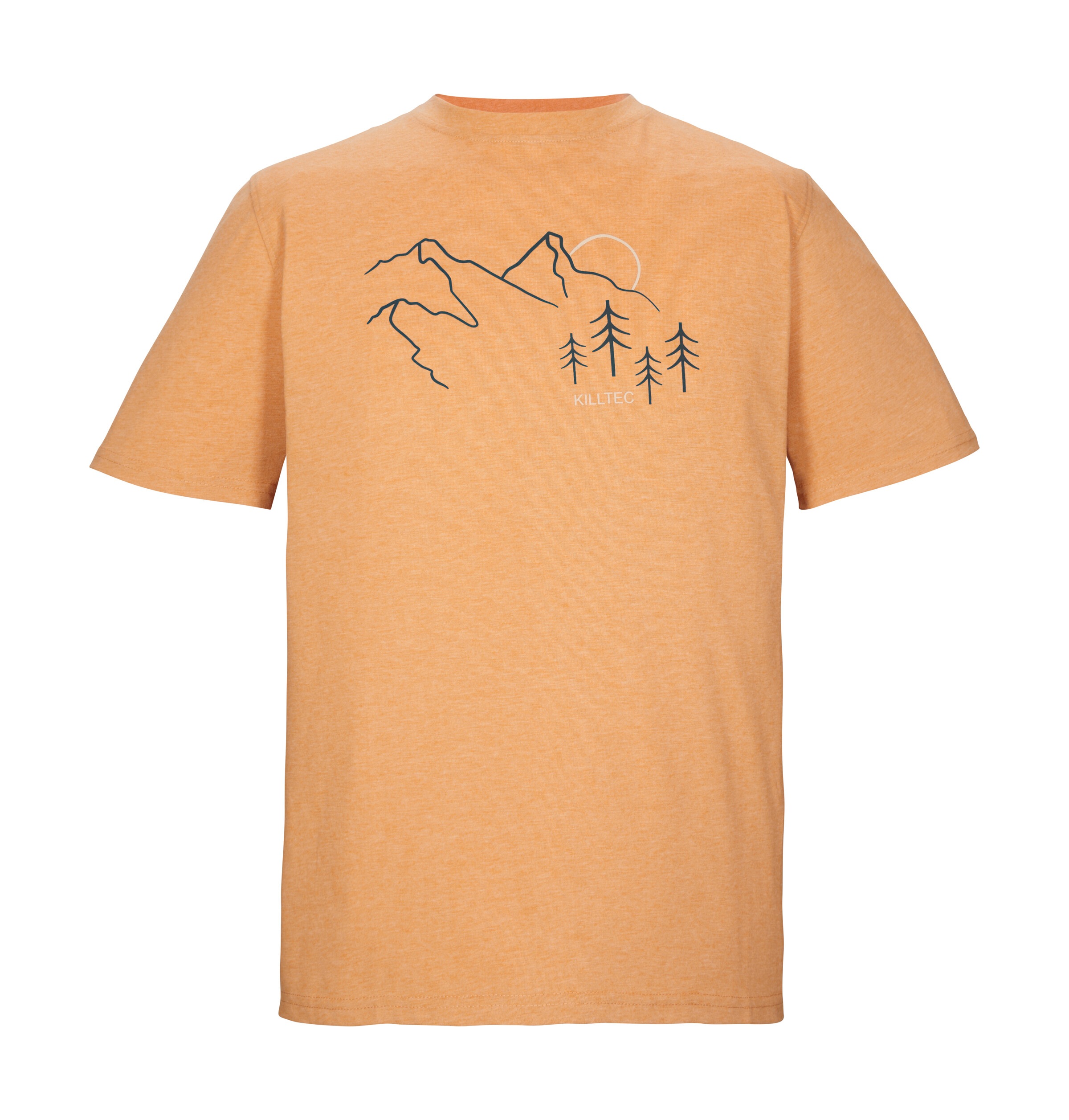 Killtec T-Shirt "KOS 78 MN TSHRT" Herren T-Shirt von killtec, Melange-Optik günstig online kaufen