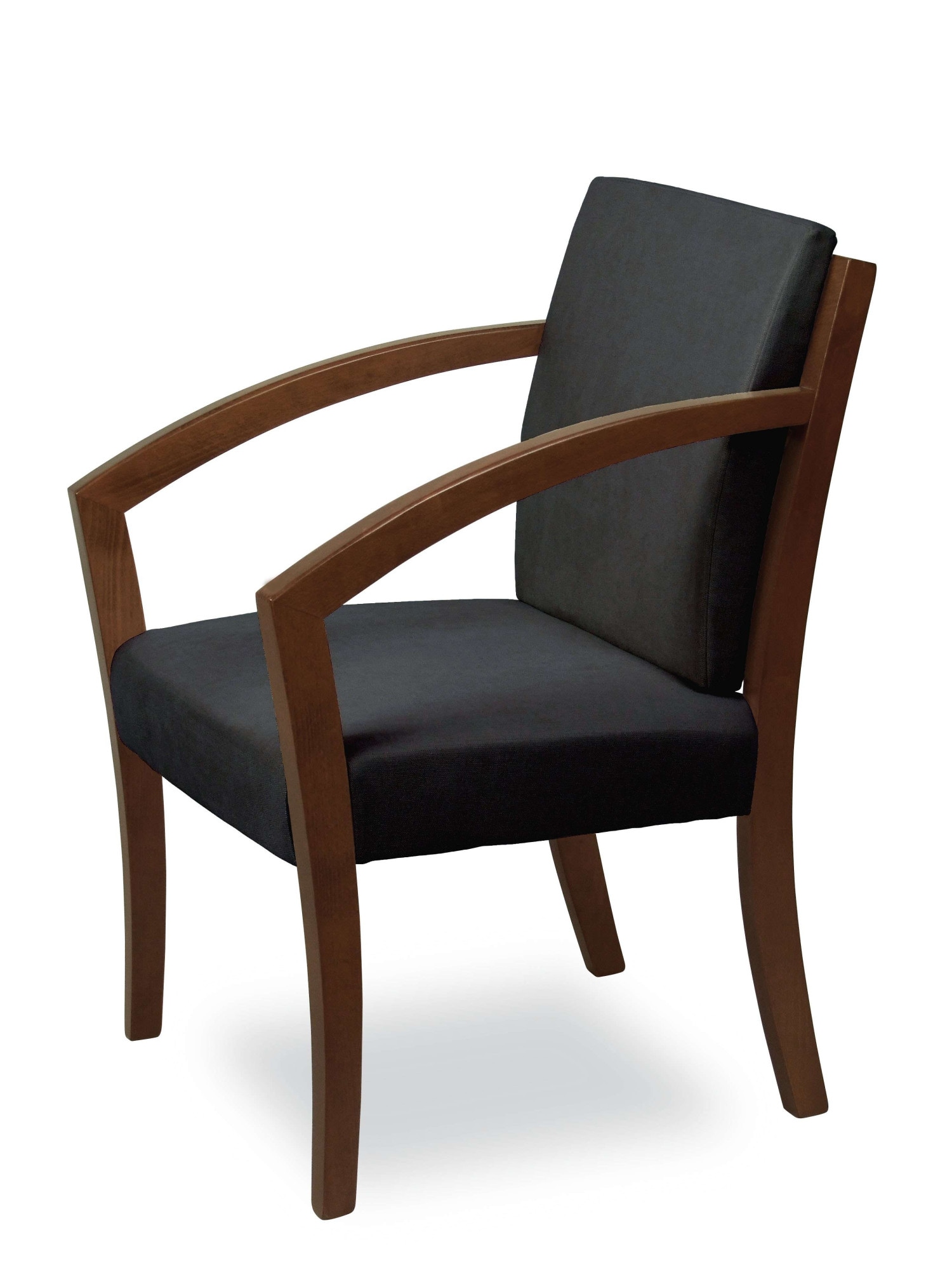 Home affaire "G98 George Armlehnstuhl, Sessel, in 3 Gestellfarben Made in Italy" () 1 Stk.Extra-confort, Fleckenabweisendes Gewebe, Massivholz