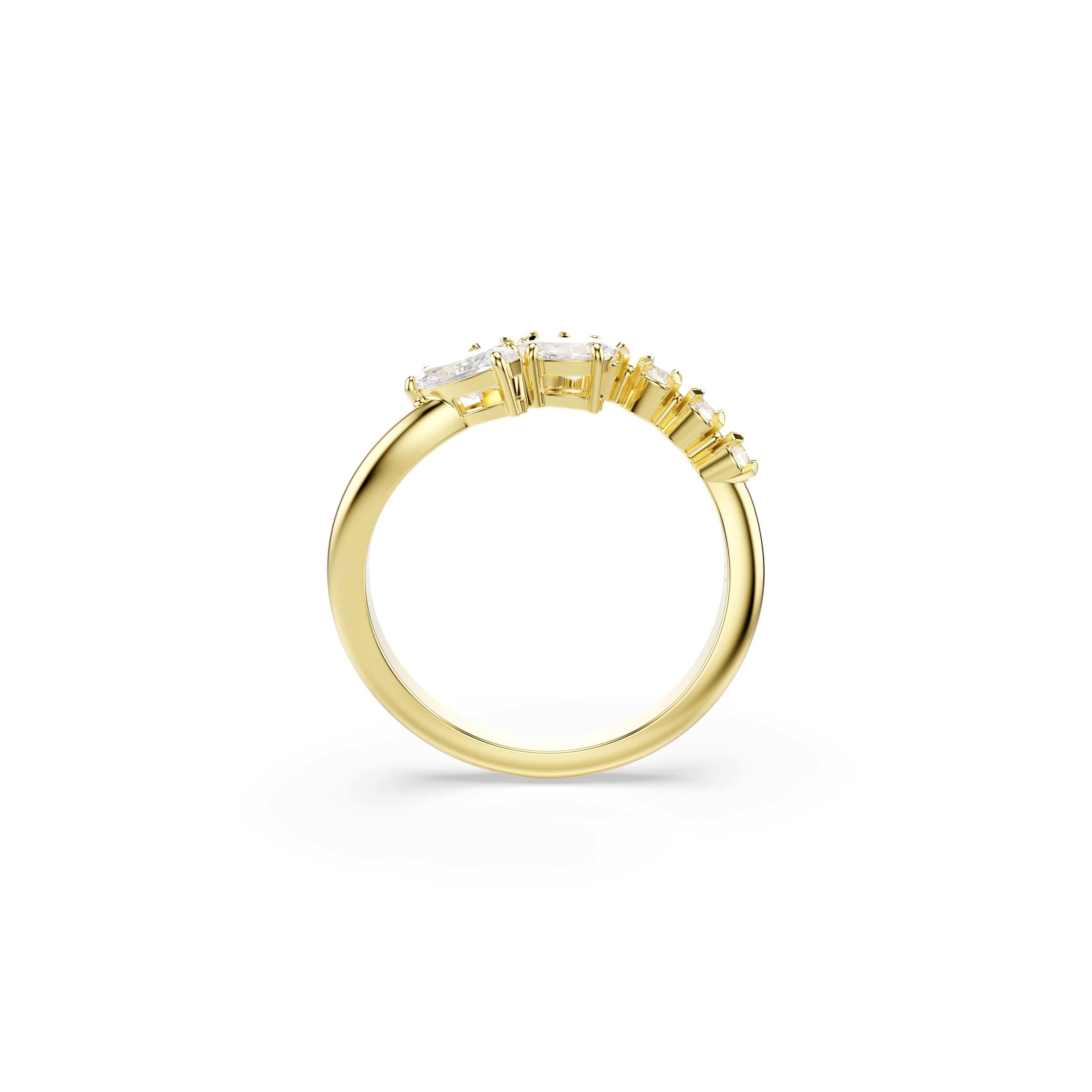 Swarovski Fingerring »Schmuck Geschenk Mesmera Ring« mit Swarovski® Kristall, Zirkonia (synth.)