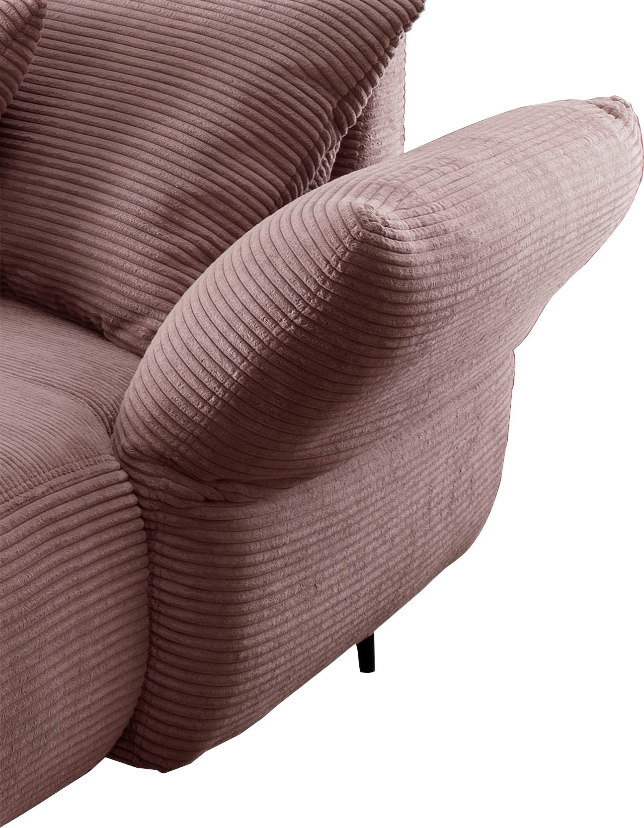 INOSIGN Ecksofa »Amarena L-Form«, inklusive Armlehnenverstellfunktion, 4x Zierkissen gratis