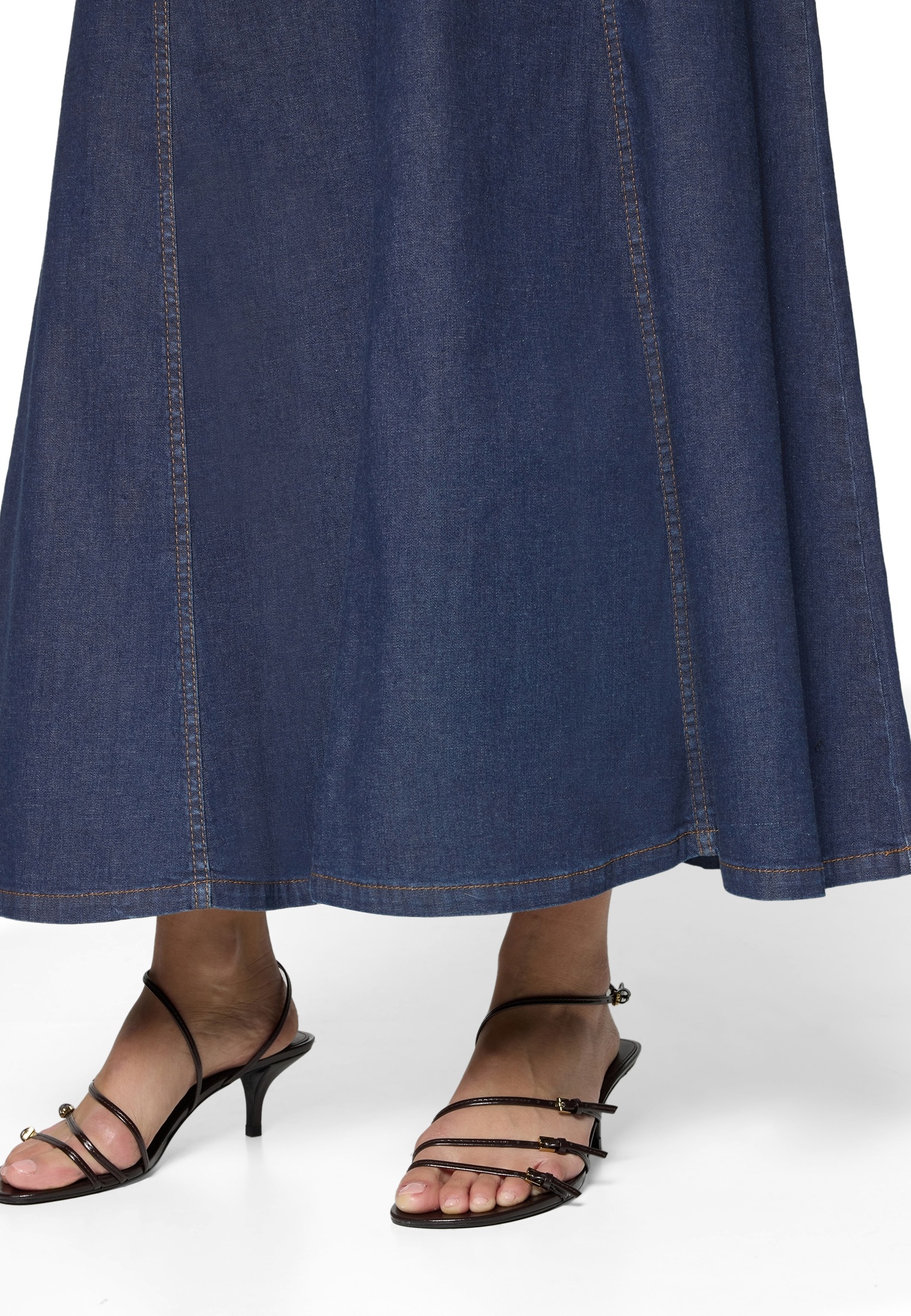 Zero Midirock »Damen Maxi in A-Linie« Plain/ohne Details