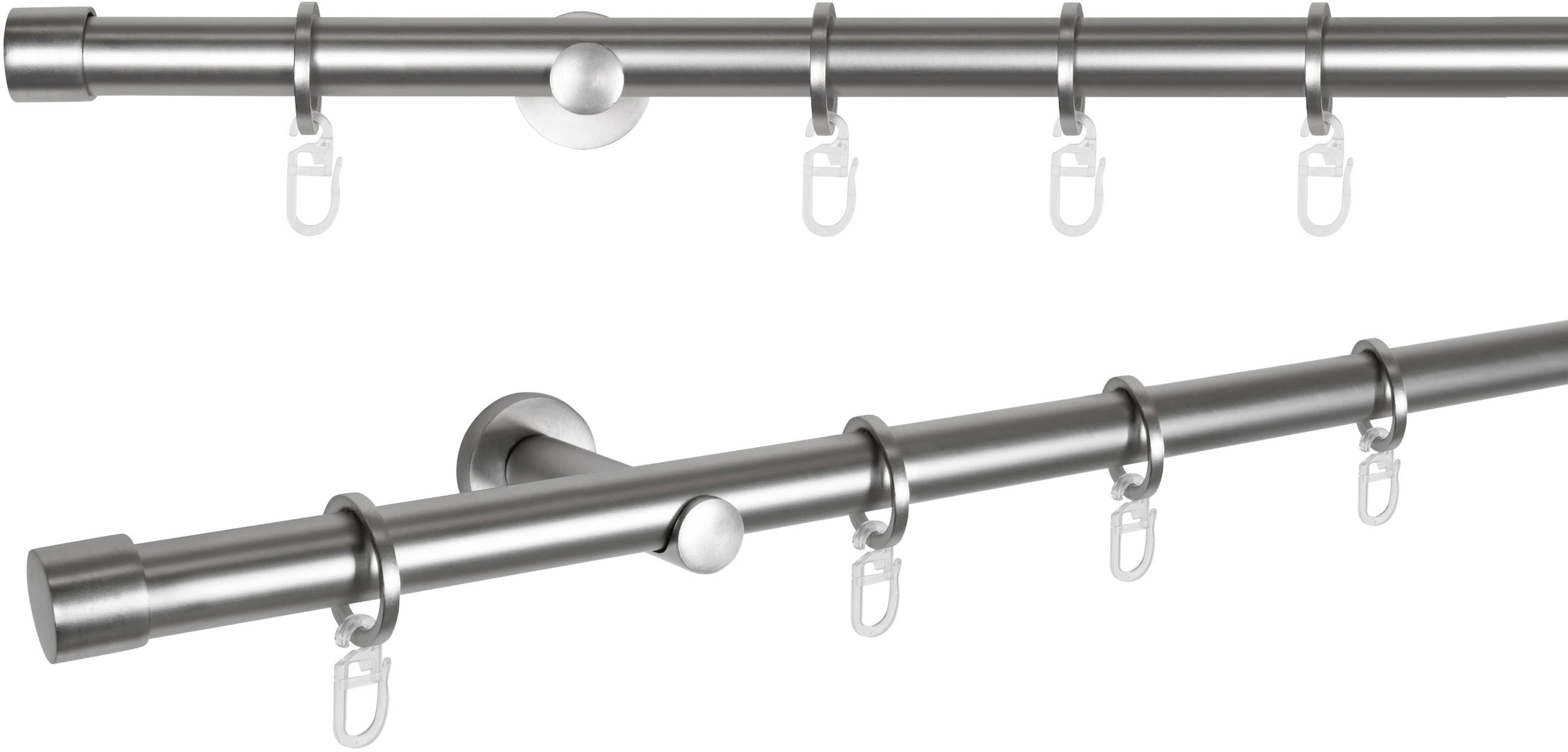 mydeco Gardinenstange »Cap«, 1 läufig-läufig, Fixmaß