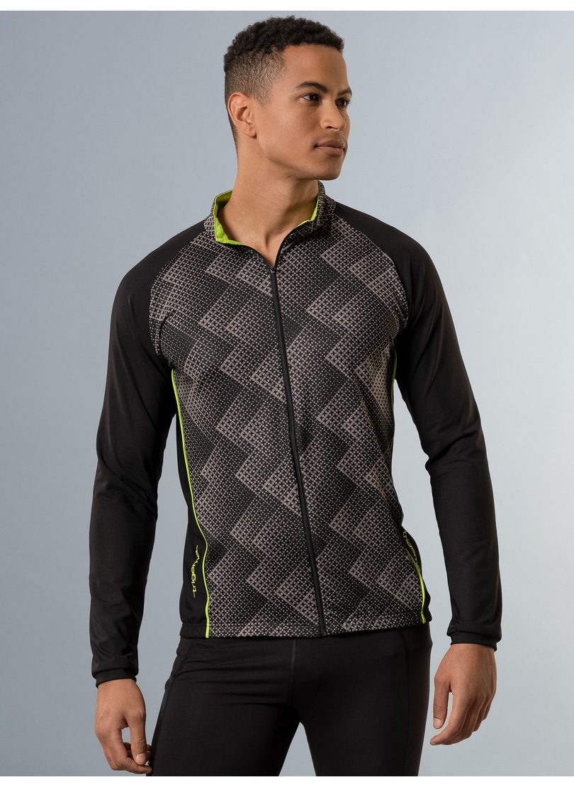 Trainingsjacke »TRIGEMA Fahrradjacke aus atmungsaktivem Material«, (1 St.)