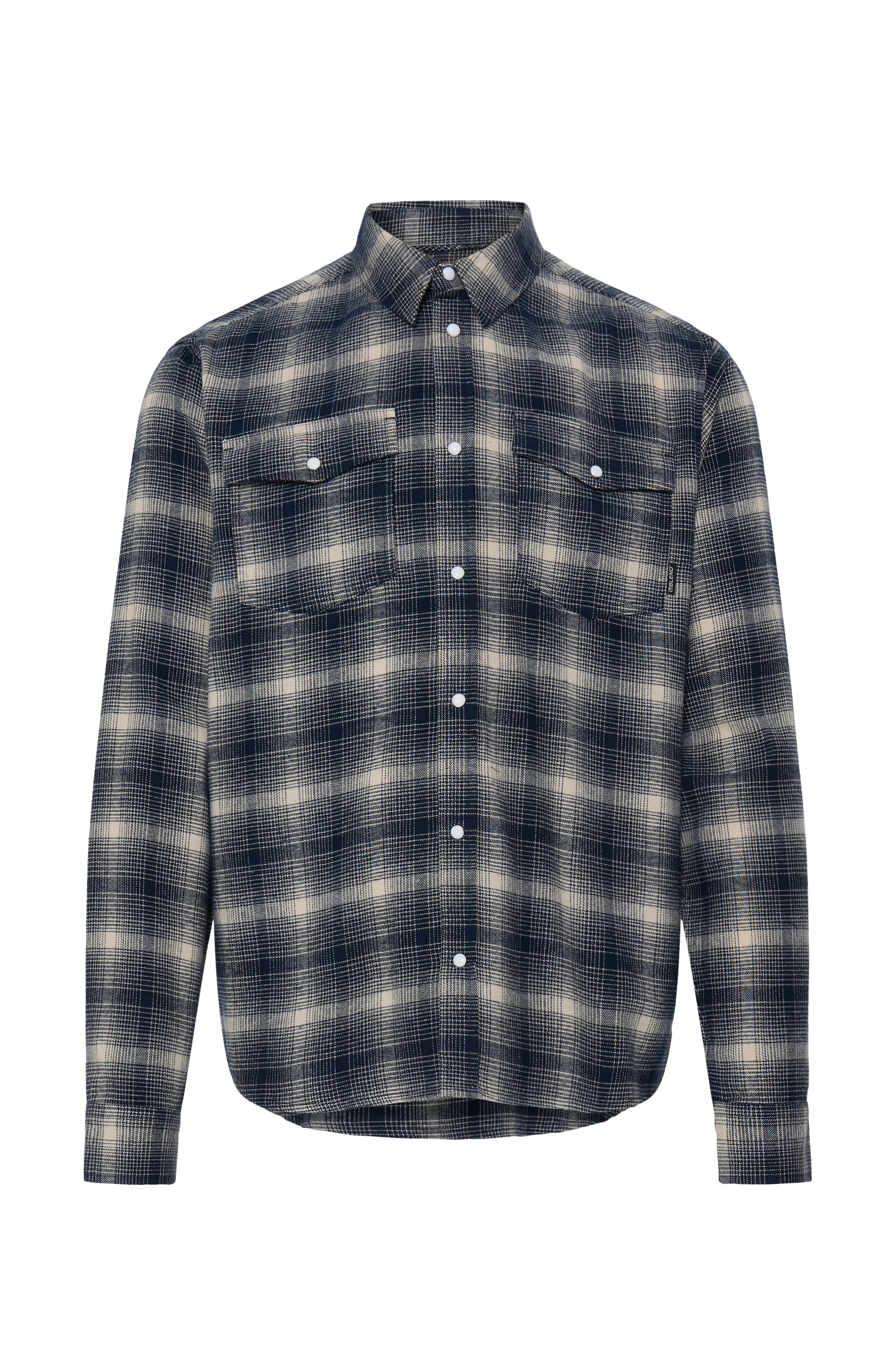 Blend Langarmhemd »BHCLINT SHIRT CHECK« Baumwolle, regular fit