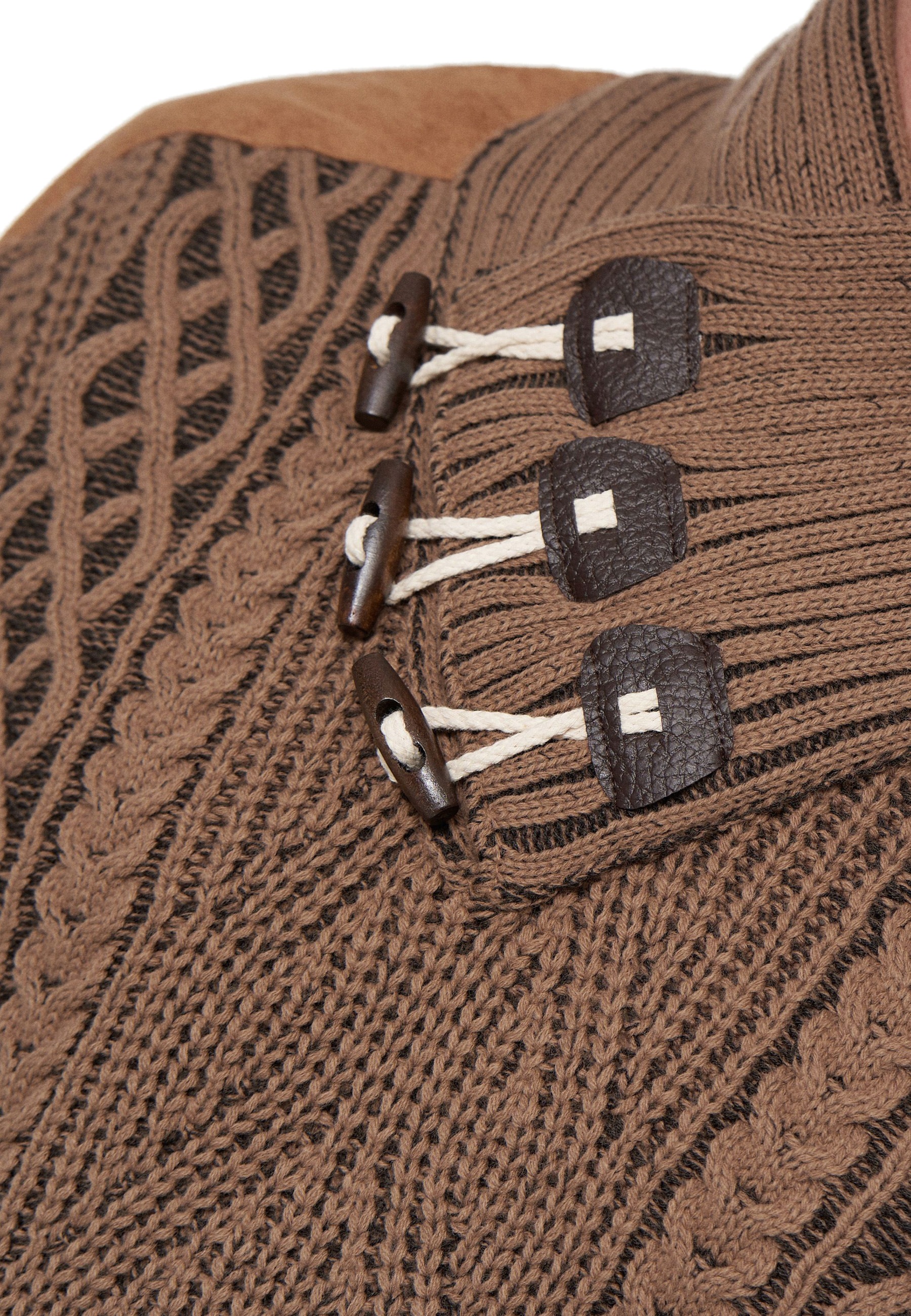 Rusty Neal Strickpullover, mit trendigem Strickmuster