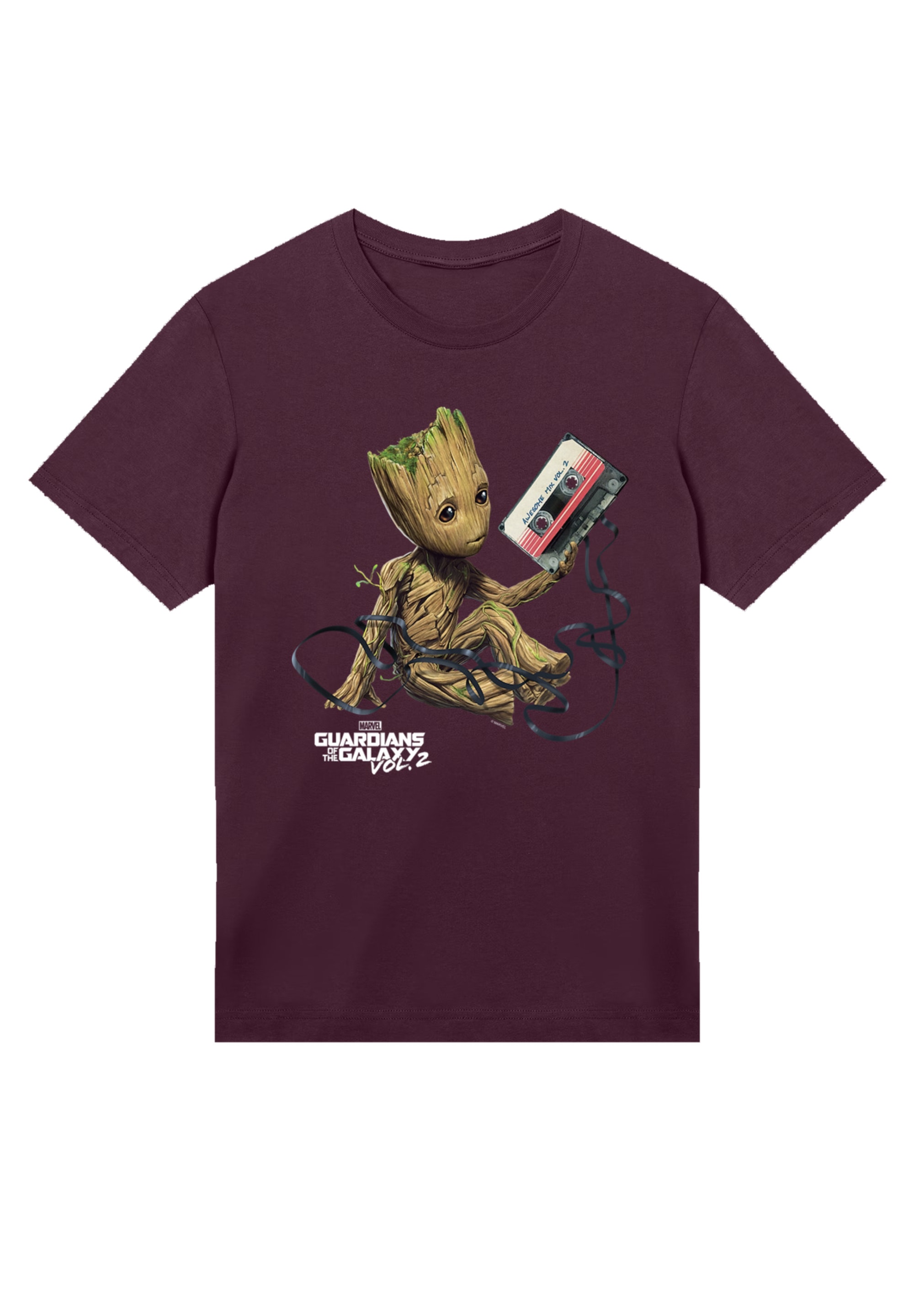 F4NT4STIC T-Shirt »Marvel Guardians Of The Galaxy Vol2 Groot Tape«, Premium Qualität