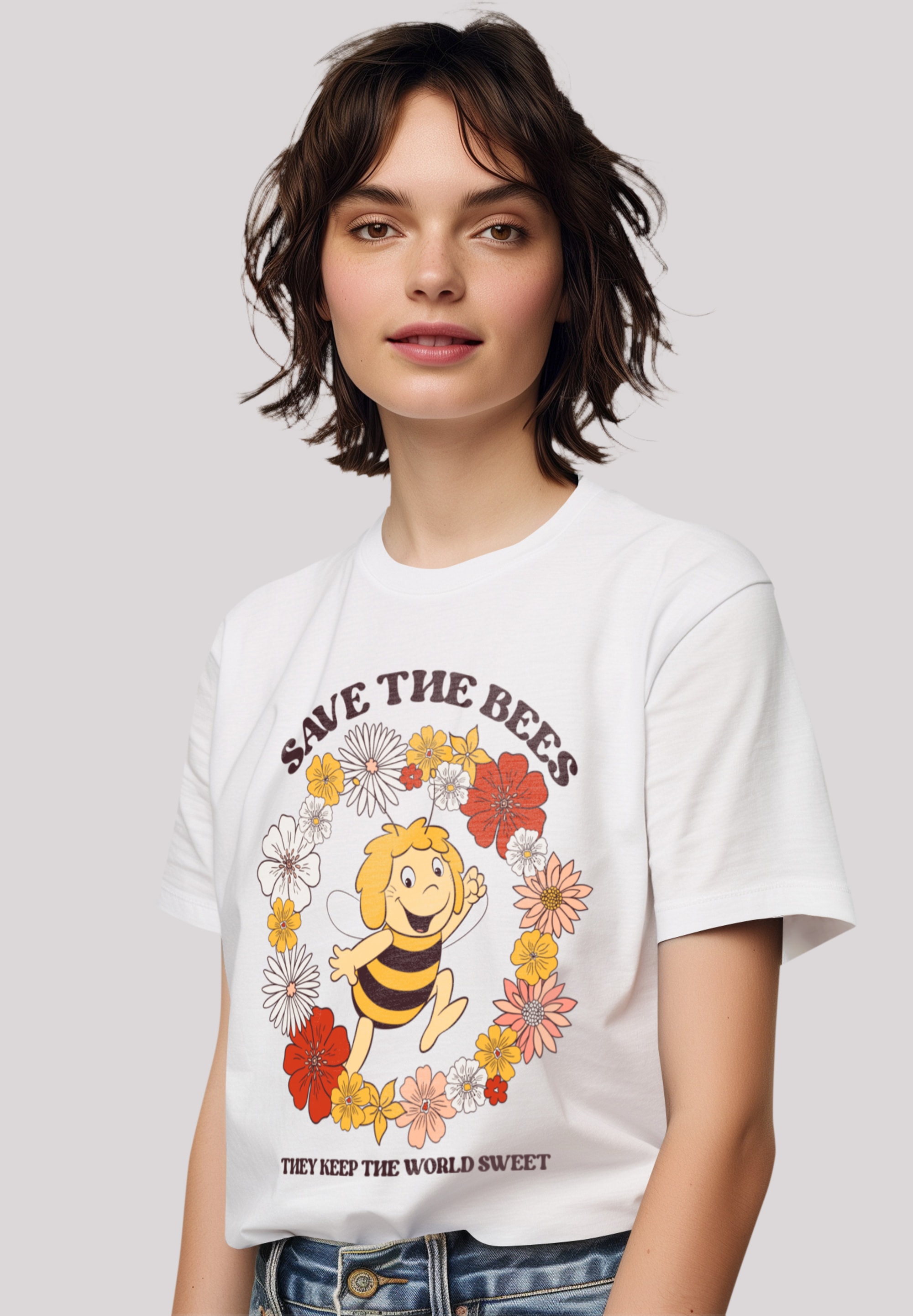 T-Shirt »Die Biene Maja Save The Bees«, Premium Qualität, Zeichentrick, TV Serie