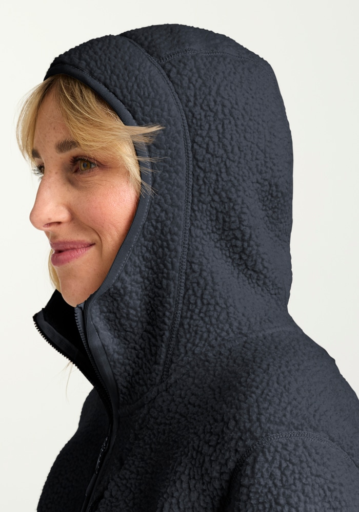 Jack Wolfskin Fleecejacke »CRADLE MOUNTAIN PILE FZ W«, mit Kapuze