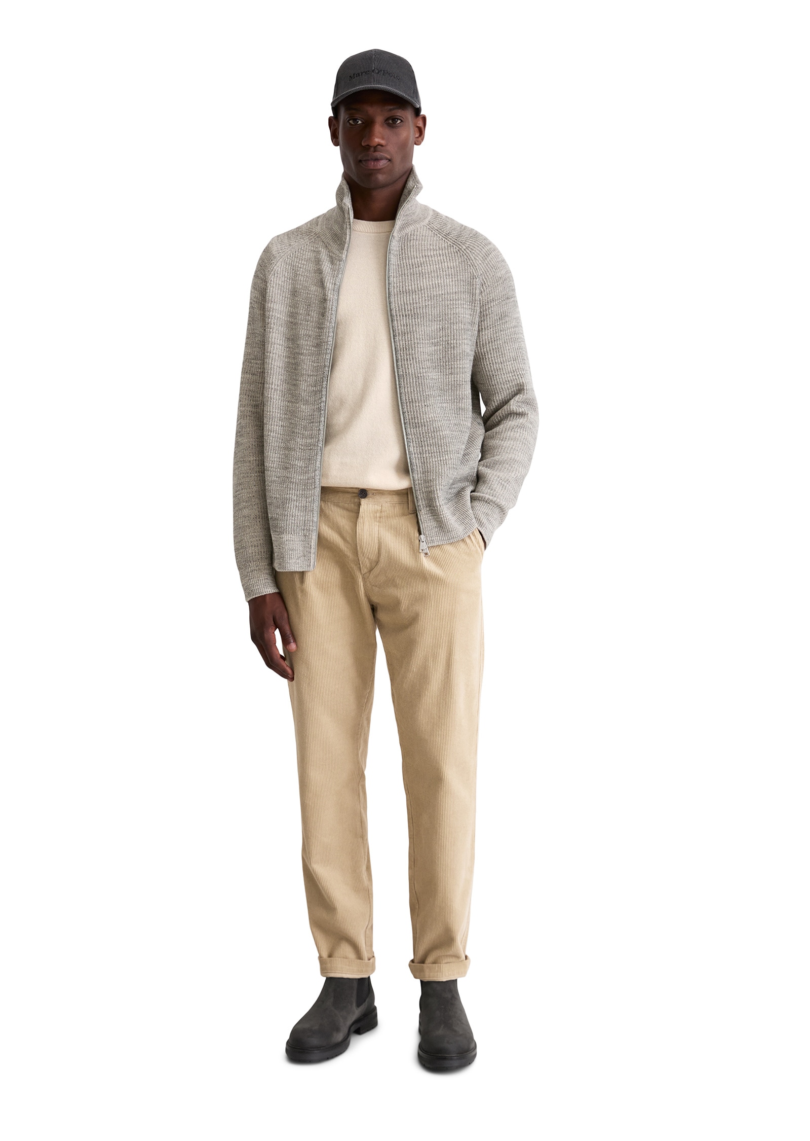 Marc O'Polo Cardigan »aus Baumwoll-Schurwoll-Mix«