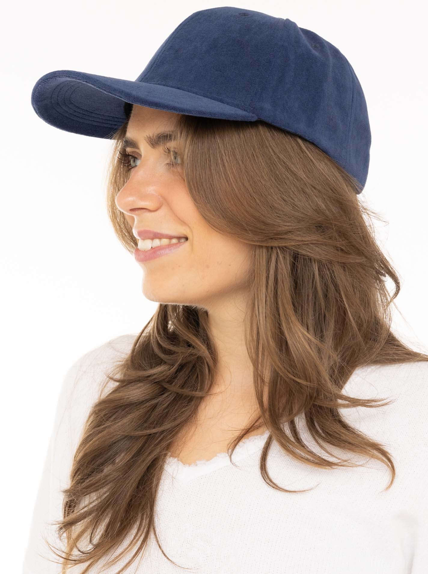 Zwillingsherz Baseball Cap »"Velour"« Samtiges Material, unifarben