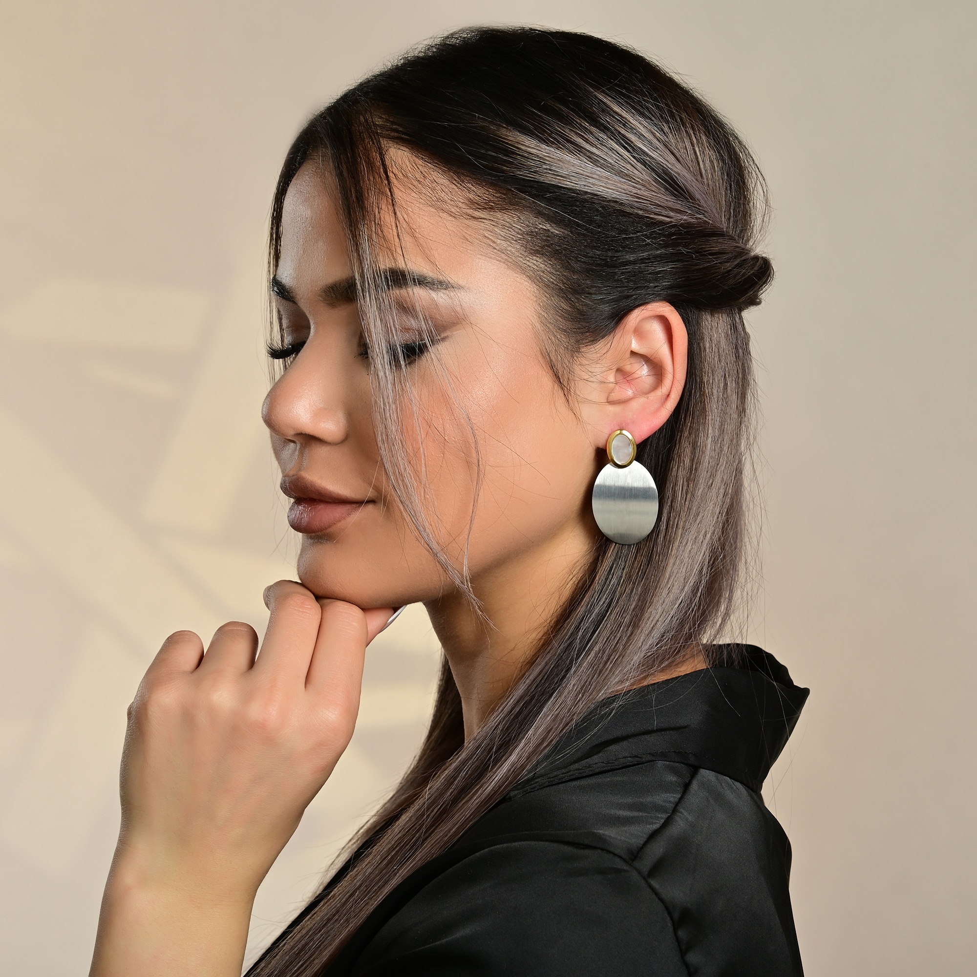 Adelia´s Paar Ohrhänger "Damen Ohrringe – Ohrstecker aus Edelstahl mit Perl günstig online kaufen