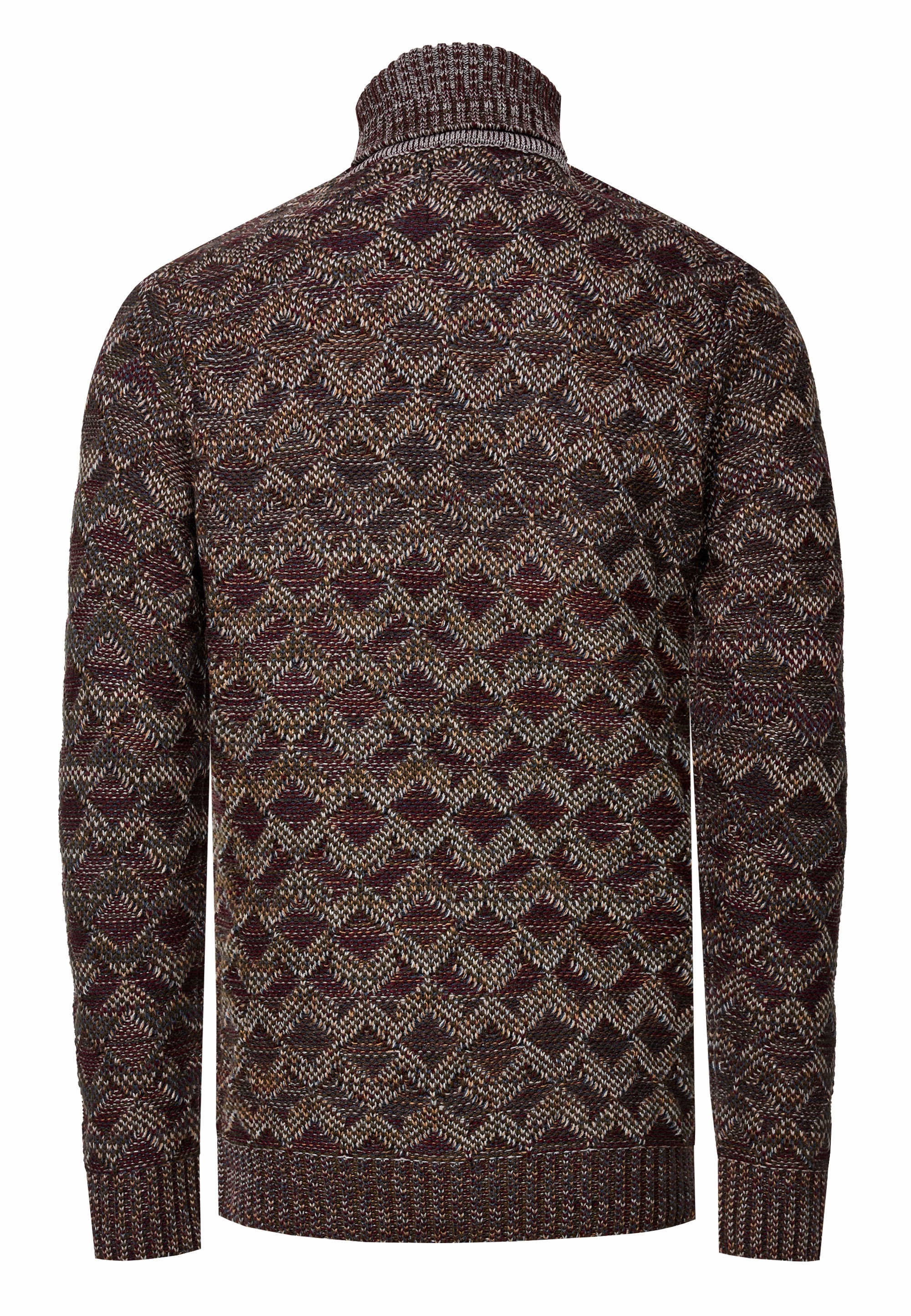 Rusty Neal Strickpullover, mit angesagtem Karo-Design