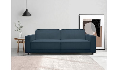 3-Sitzer »Allie Schlafsofa 225 cm«, Bett-Funktion (108/190cm), trendiger Cord o....