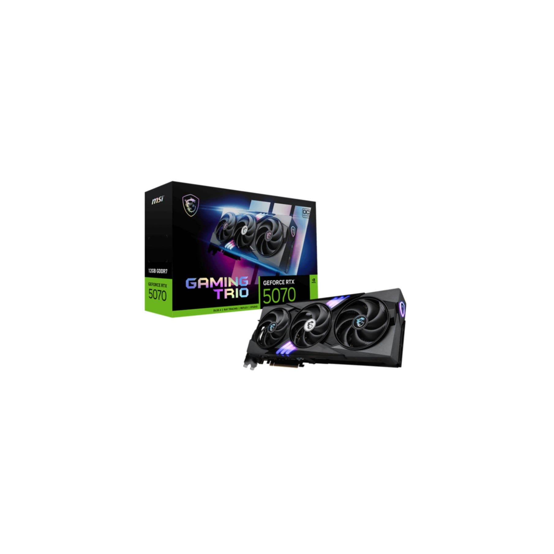 MSI Grafikkarte »GeForce RTX 5070 12G GAMING TRIO OC«