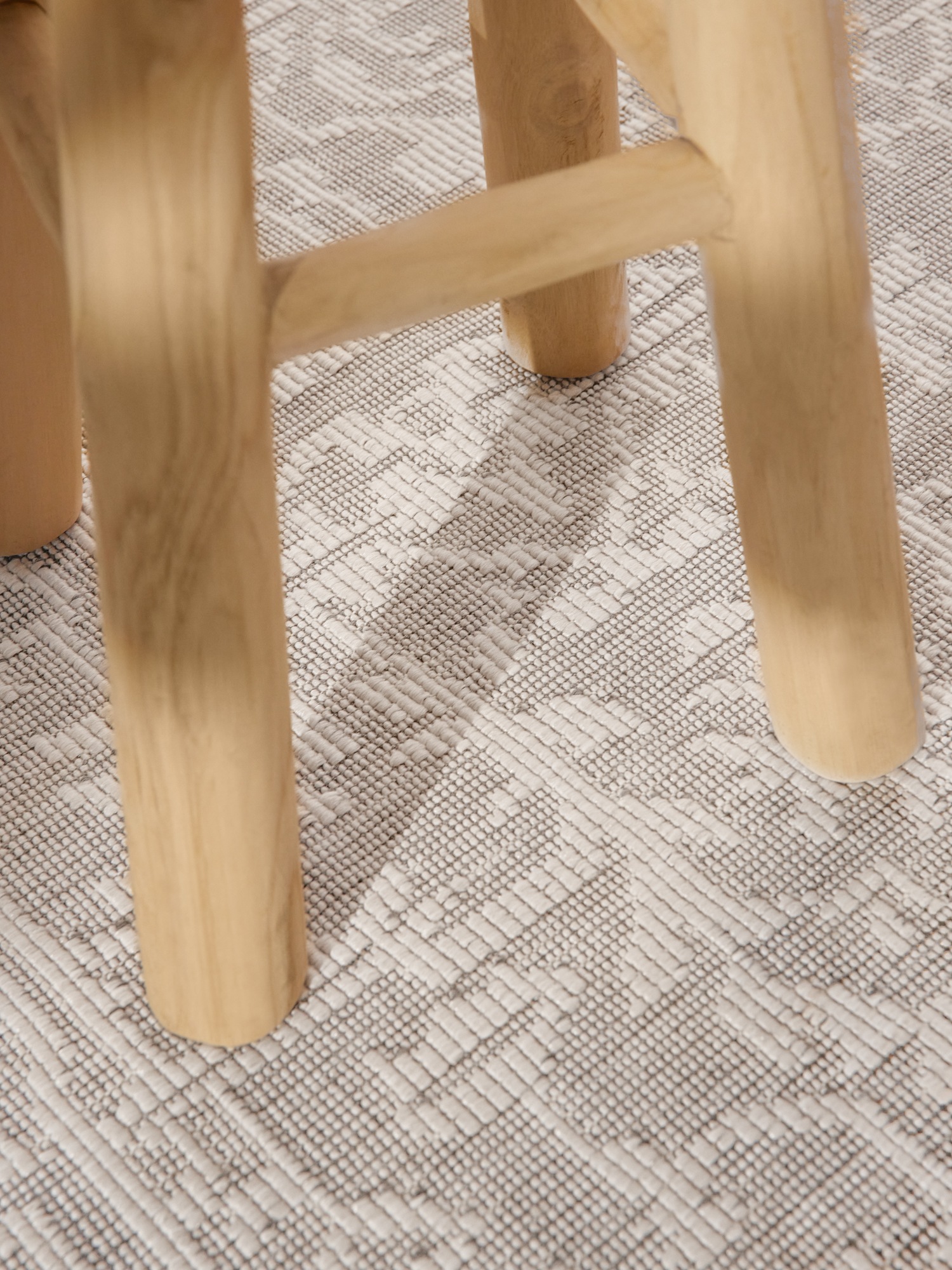 NORTHRUGS Outdoorteppich »Kona Wendeteppich«, rund, 5 mm Höhe, In und Outdoor, Flachgewebe, wetterfest, pflegeleicht, robust