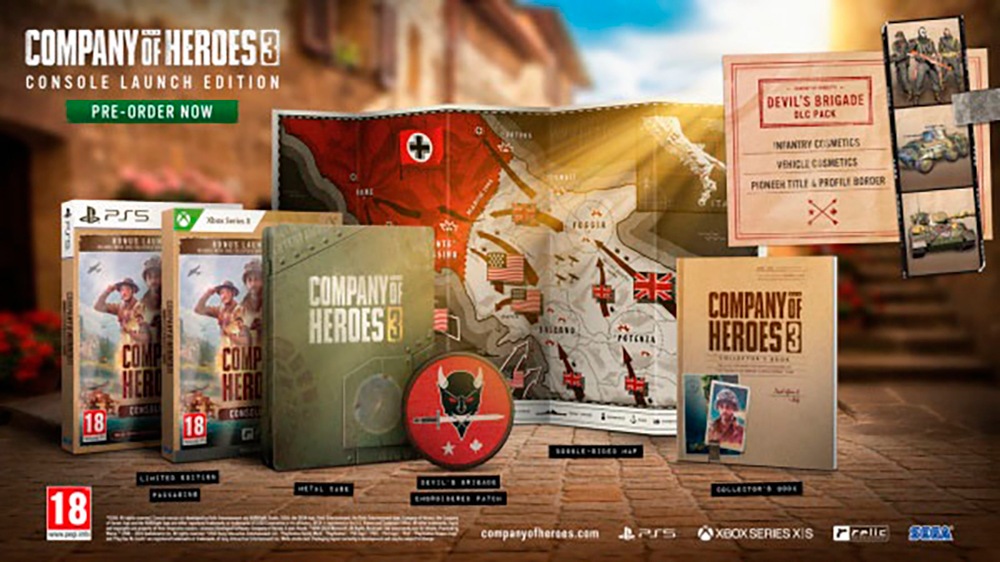 Warner Games Spielesoftware »Company of Heroes 3 Launch Edition (Metal Case)«, PlayStation 5