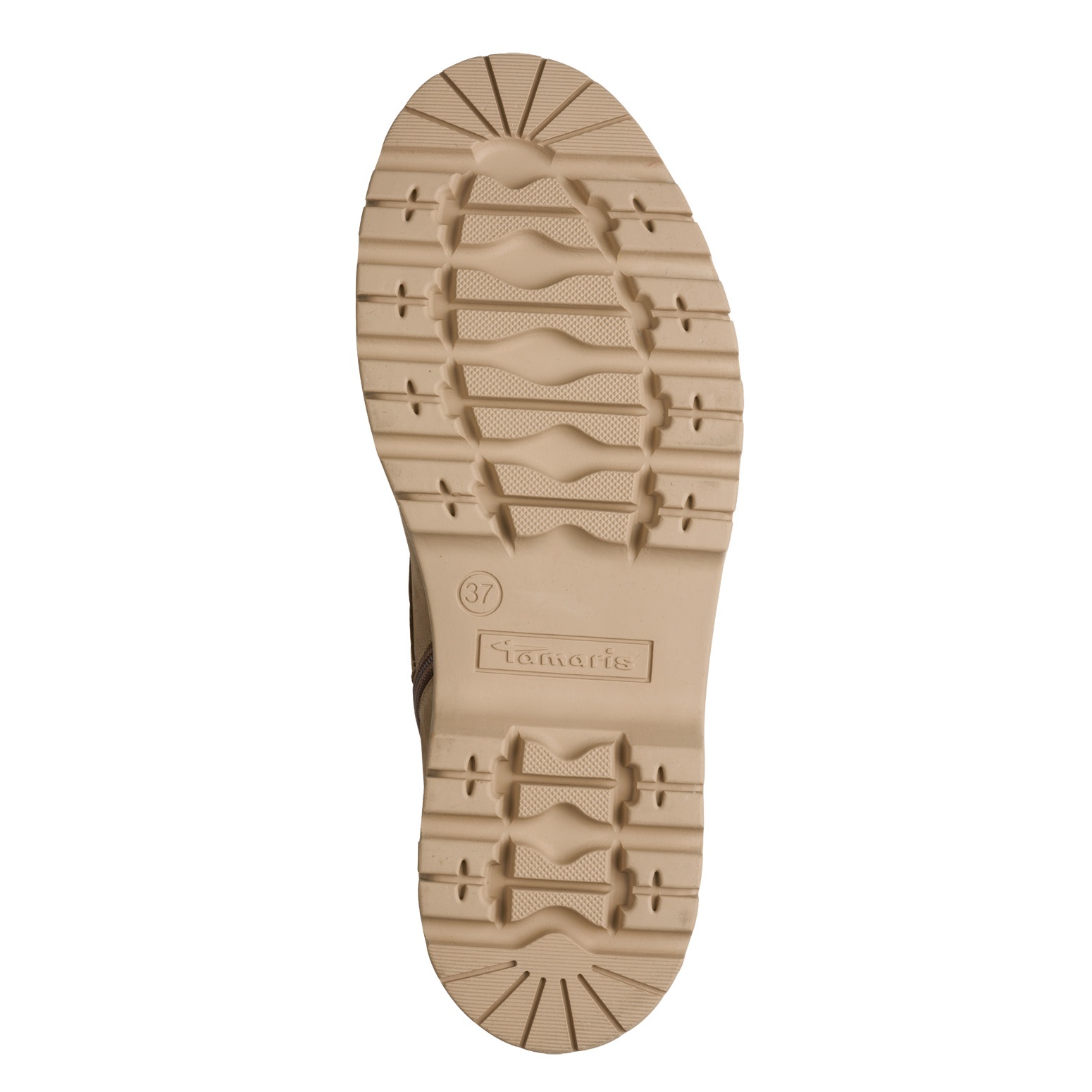Tamaris Schnürboots, Blockabsatz, Schnürstiefelette mit schönem Logo-Emblem