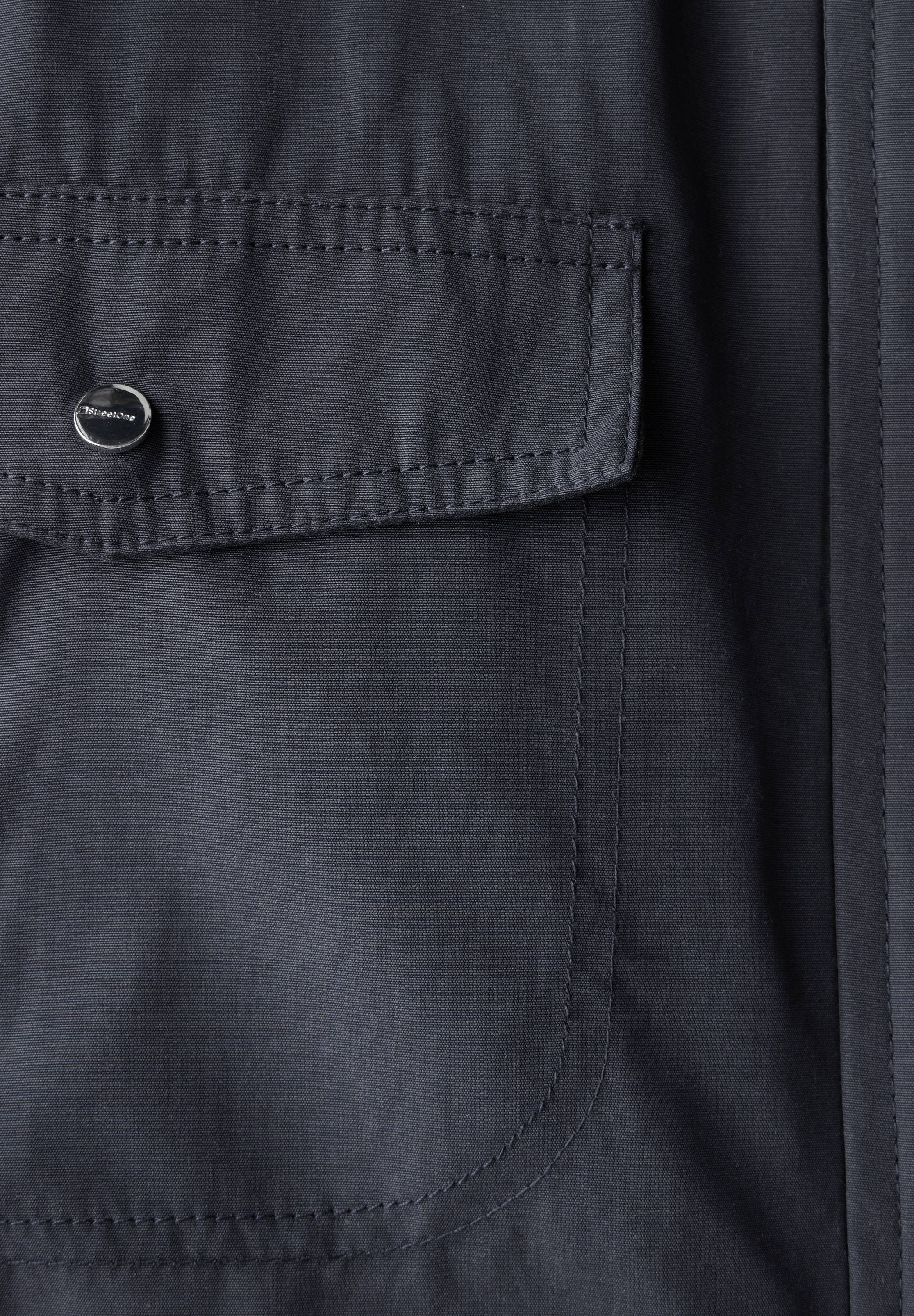 STREET ONE Kurzjacke, ohne Kapuze, aus softem Materialmix