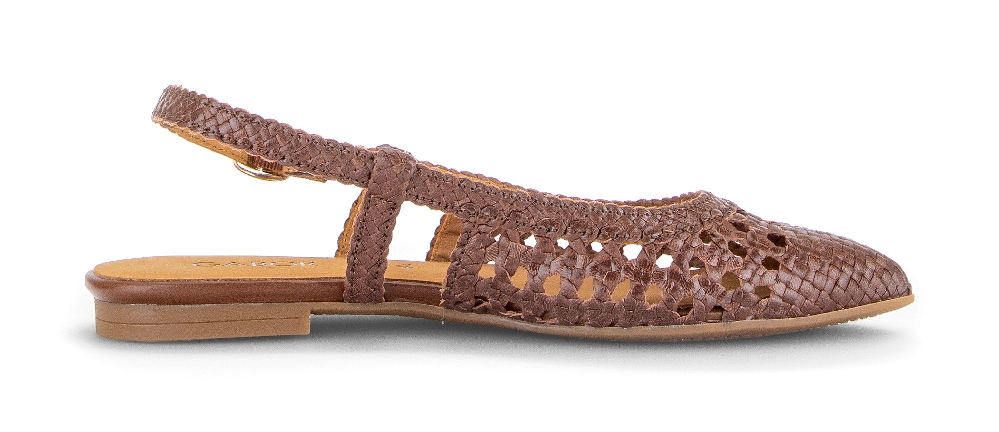 Gabor Slingpumps  , Blockabsatz, Sommerschuh in modischer Flechtoptik