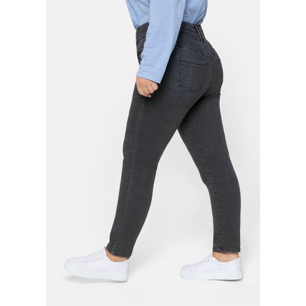 Sheego Stretch-Jeans »High-Waist-Jeans«