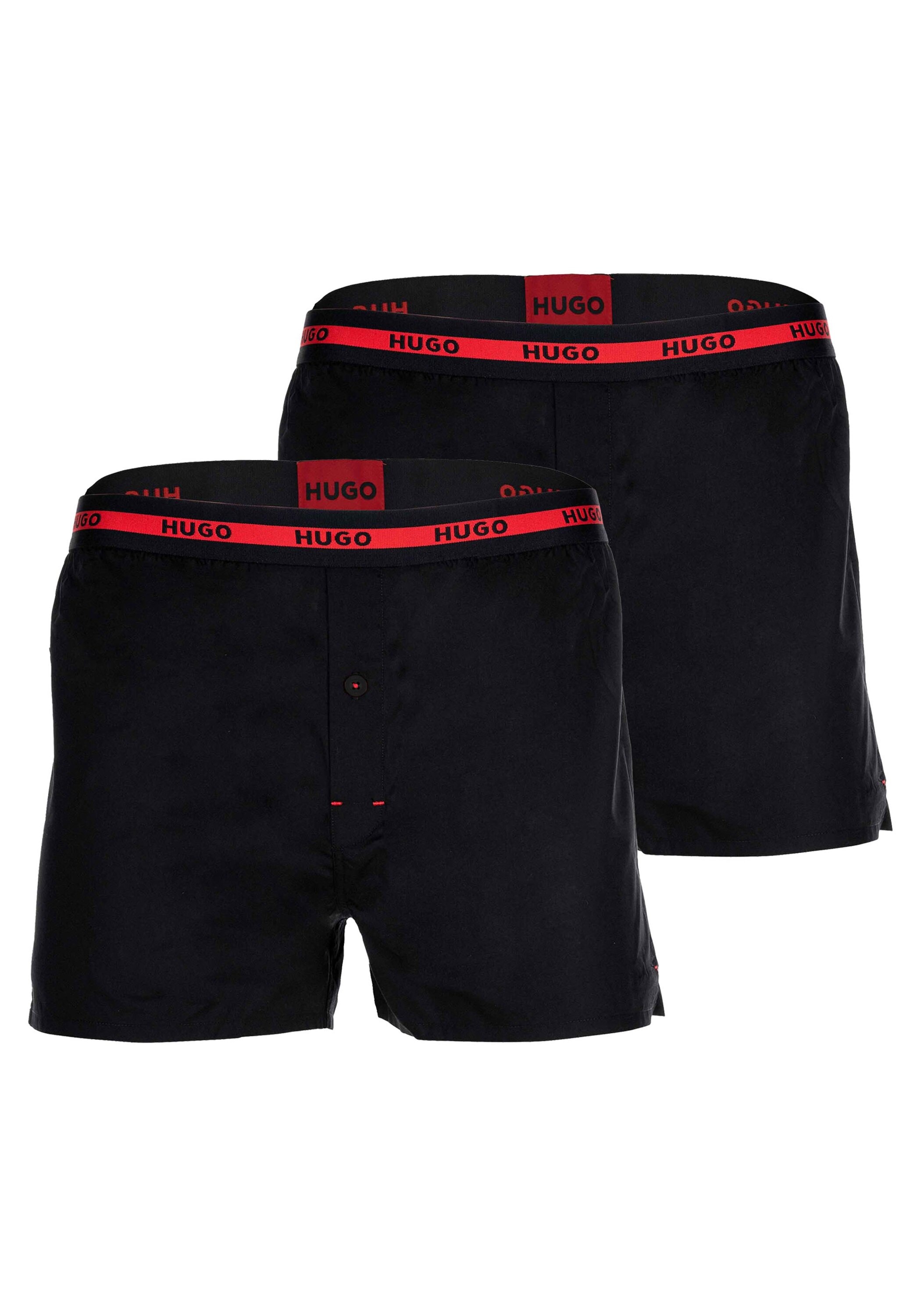 HUGO Boxershorts "Web-Boxershorts WOVEN BOXER TWINPACK 10229806 03 2er Pack günstig online kaufen