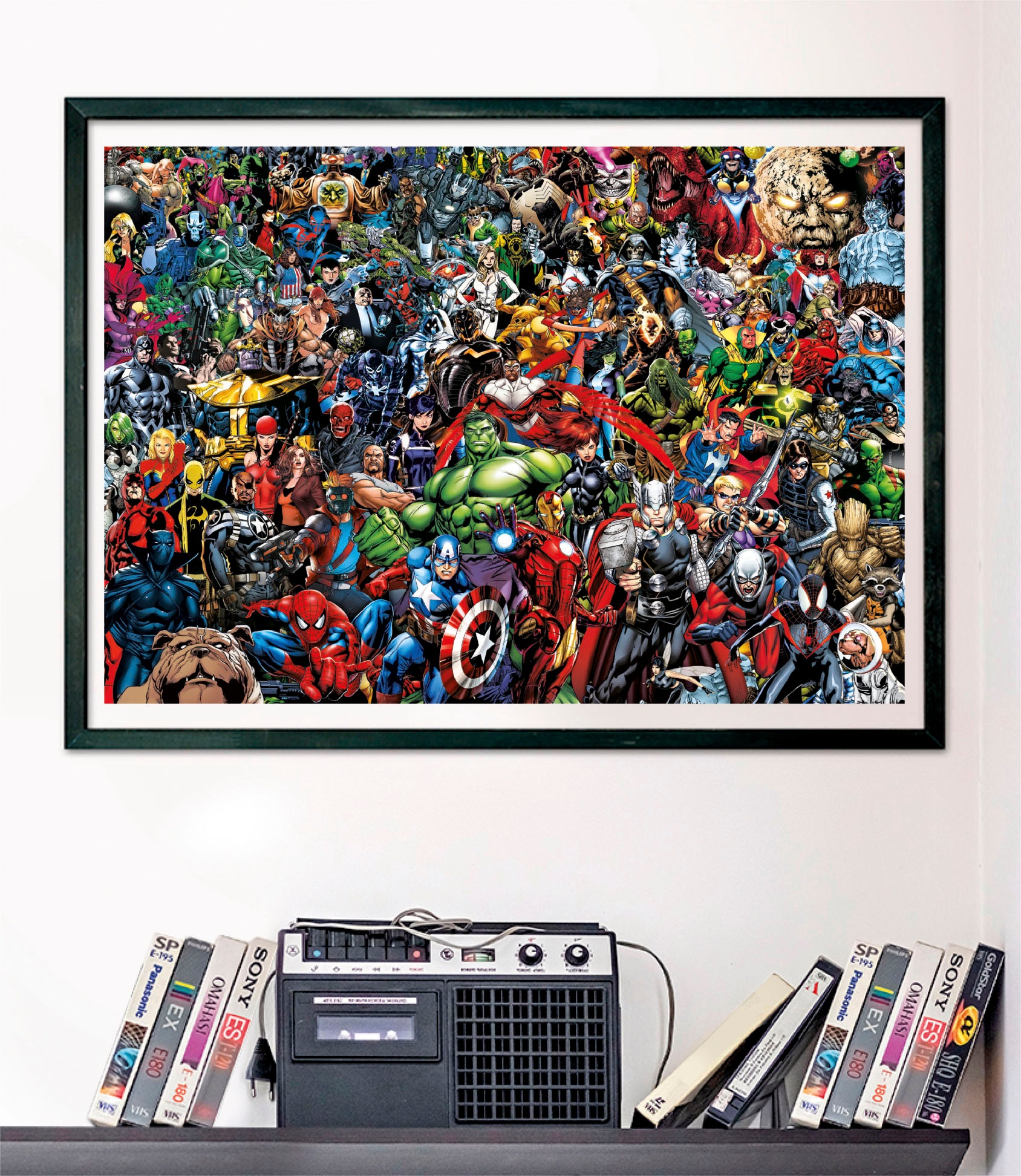 Clementoni® Puzzle »Impossible, Marvel Universe Compact, mit neuer Compact Box«, Made in Europe