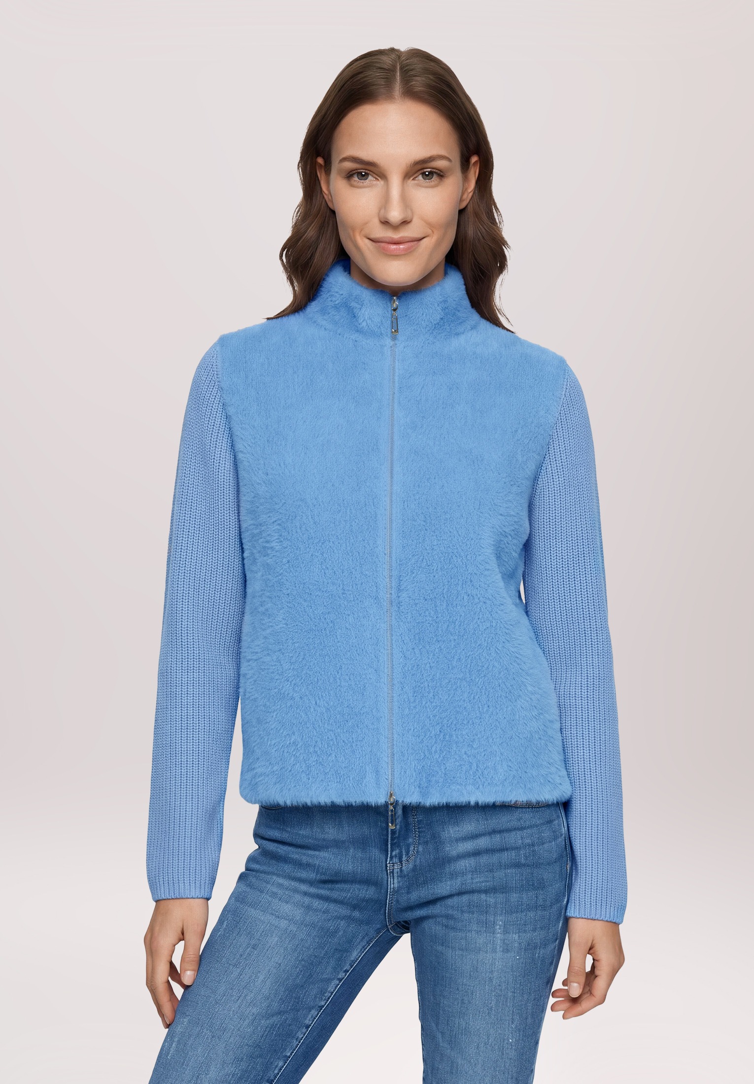 Betty Barclay Strickjacke »Damen mit Reißverschluss« 1