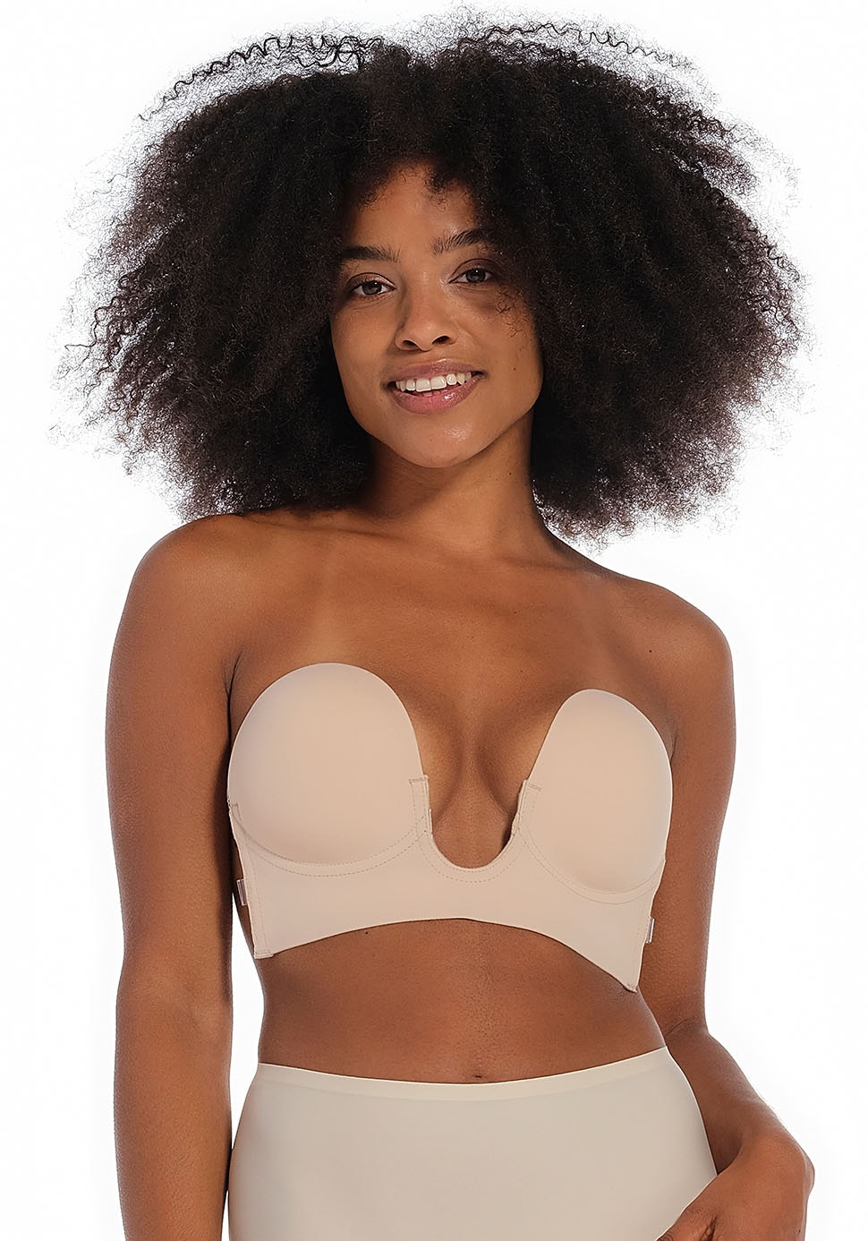 MAGIC Bodyfashion Klebe-BH "Luve Bra", Tiefer U-Ausschnitt