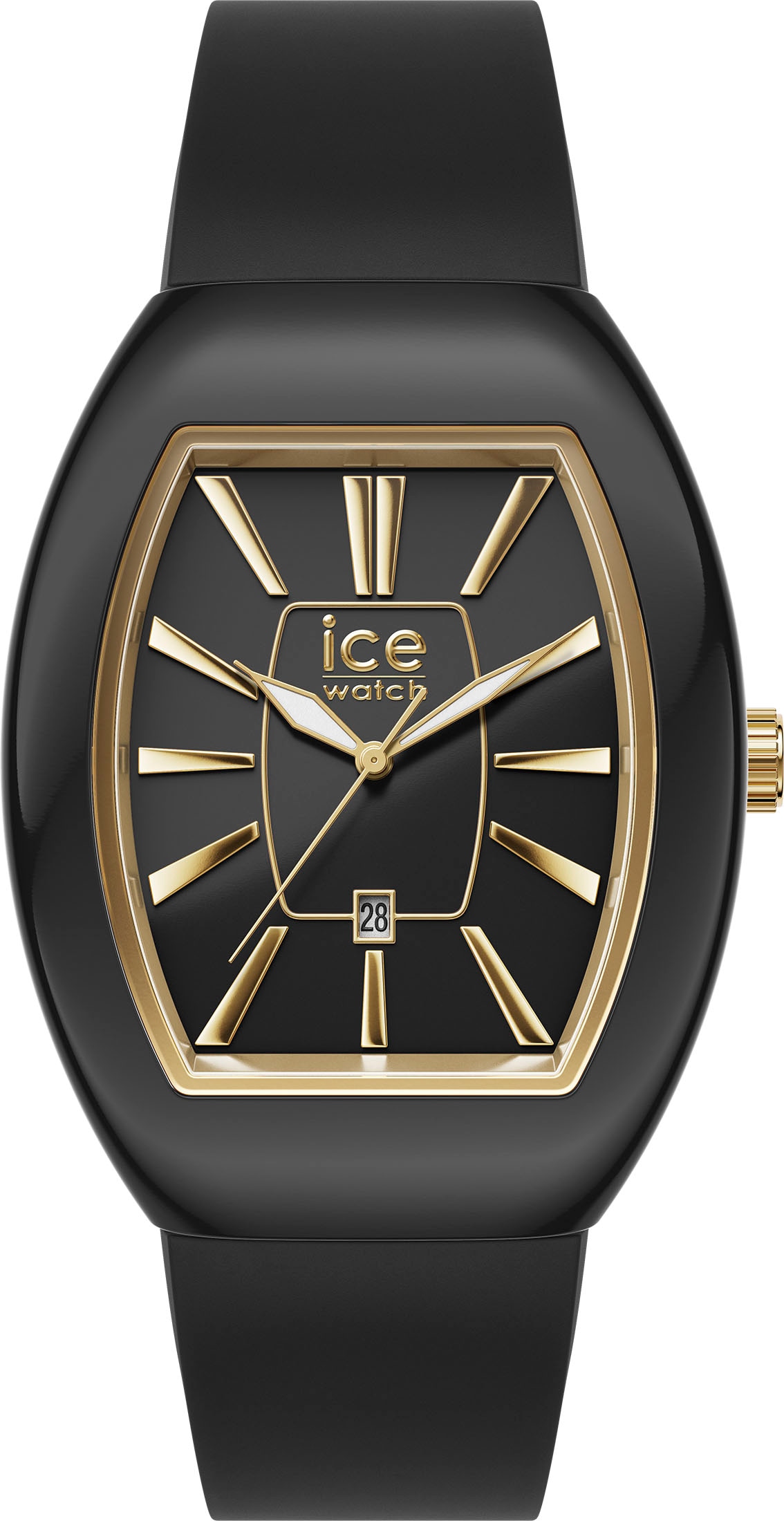 Quarzuhr »ICE boliday - Dome - Small - 3D + Date«, Armbanduhr, Damenuhr, analog,...