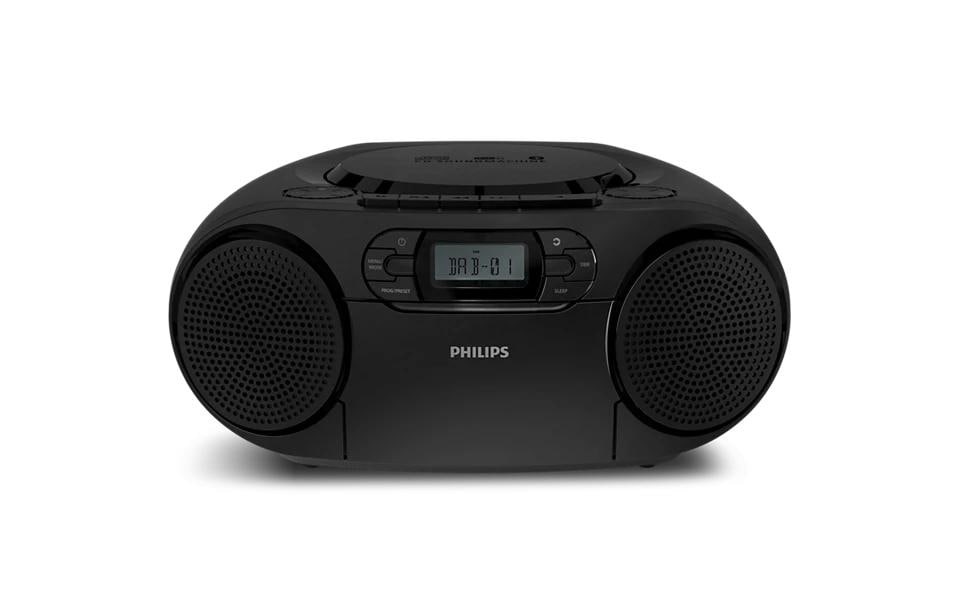 Philips CD-Radiorecorder »TAZ2500/10« (A2DP Bluetooth | AVRCP Bluetooth | Bluetooth Digitalradio (DAB+) | UKW mit RDS 3 W)