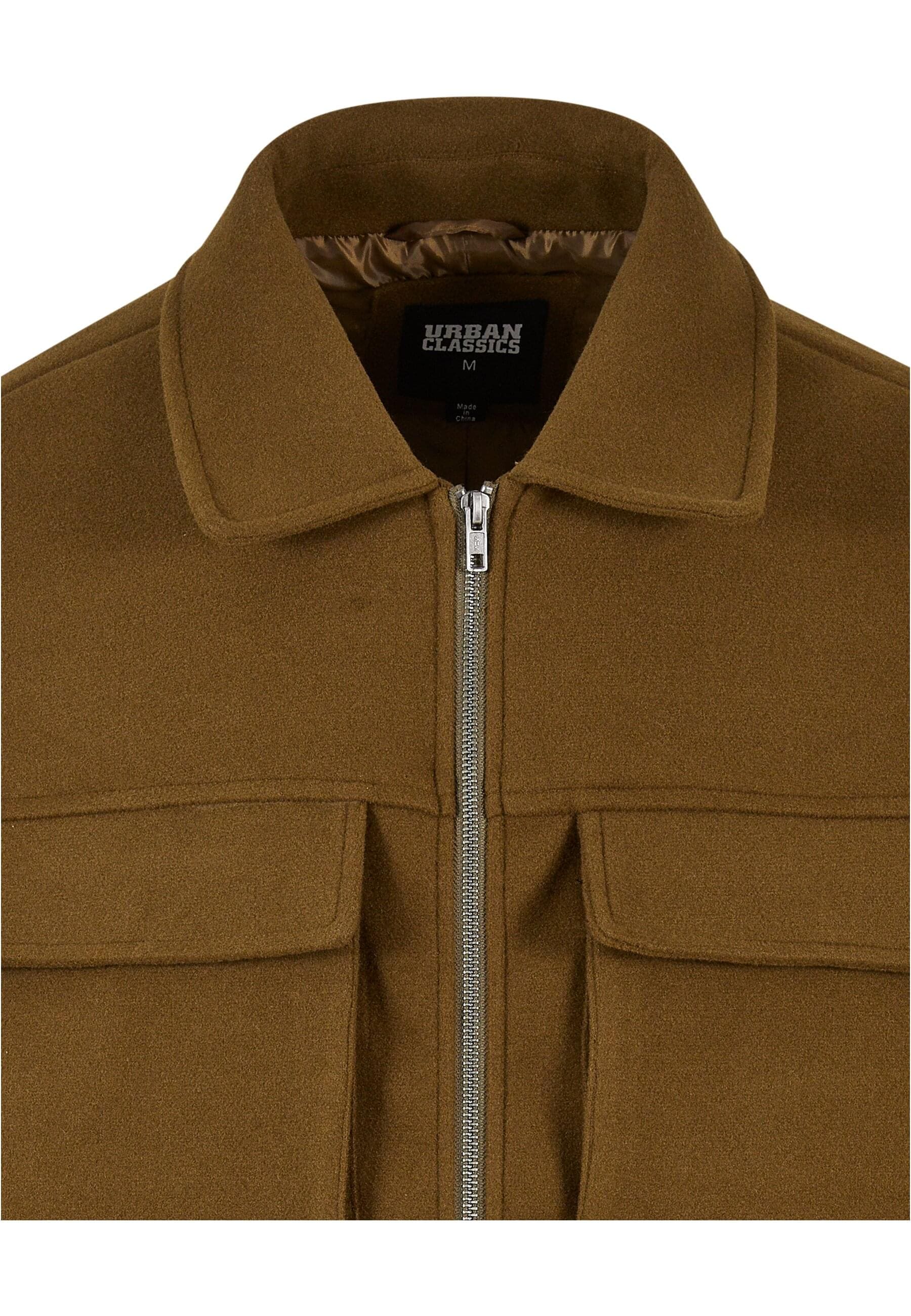 URBAN CLASSICS Allwetterjacke »Urban Classics Herren Big Pocket Blouson«, (1 St.), ohne Kapuze