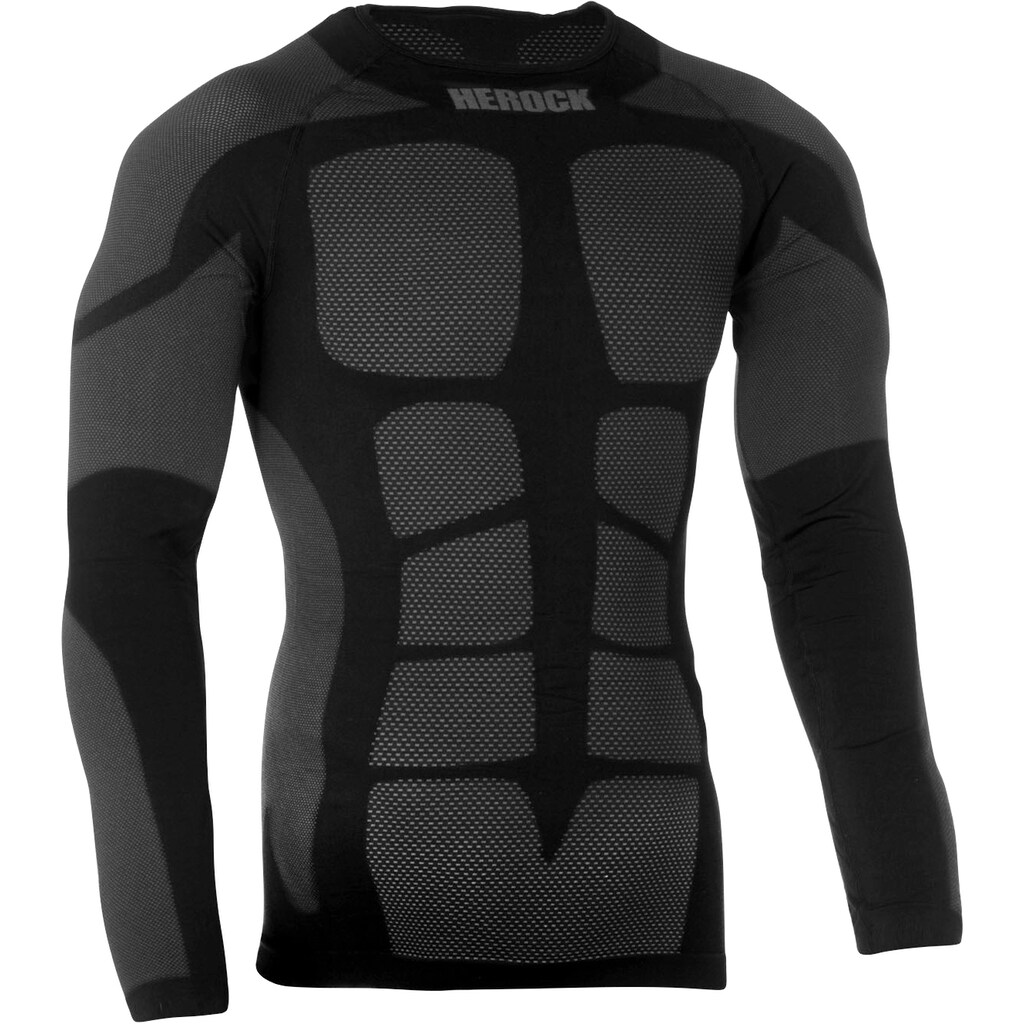 Technik & Freizeit Arbeits- & Berufsbekleidung Herock Funktionsshirt »Nikos Thermal T-Shirt Langärmlig« schwarz Technik & Freizeit Arbeits- & Berufsbekleidung Herock Funktionsshirt »Nikos Thermal T-Shirt Langärmlig« schwarz
