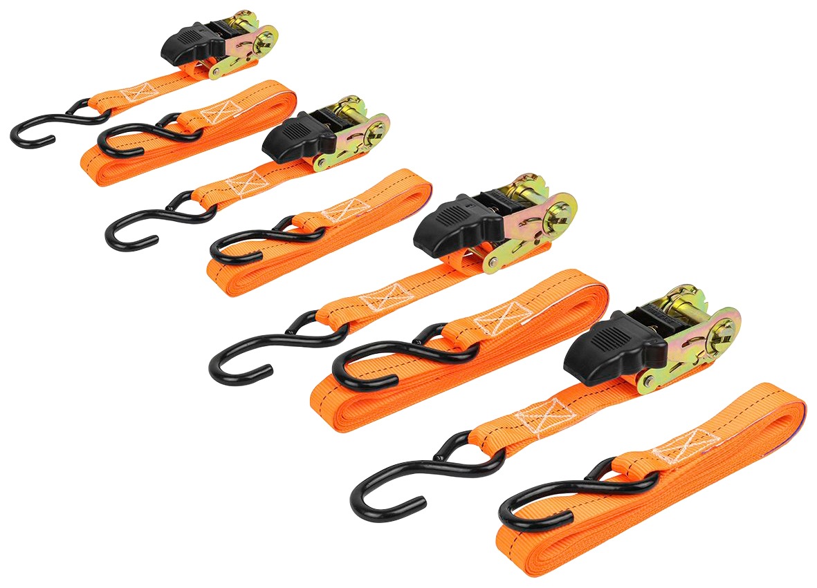 LAS Spanngurt, B:2,5cm L:500cm, orange, Spanngurte