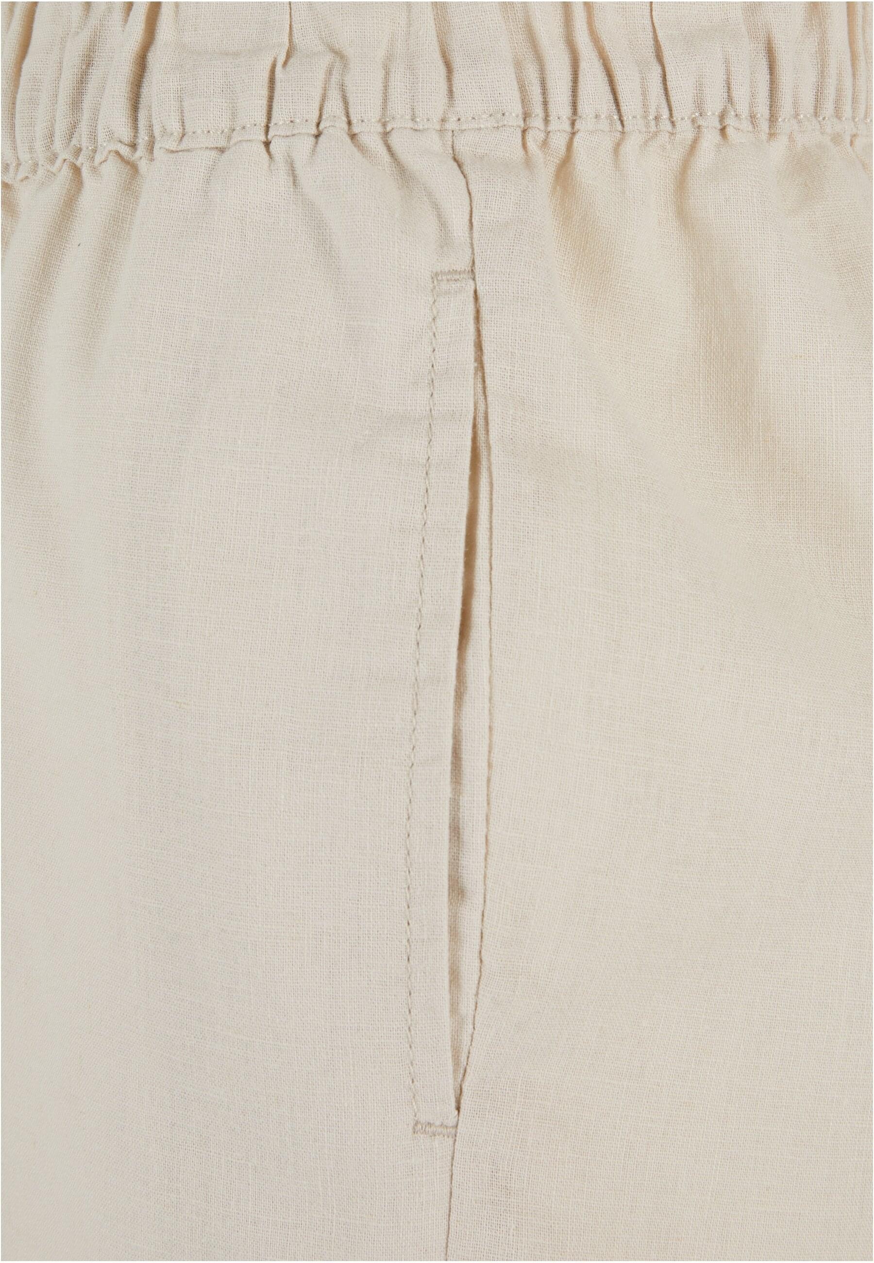 Thumbnail - URBAN CLASSICS Shorts "Urban Classics Damen Ladies Linen Mixed Boxer Shorts"