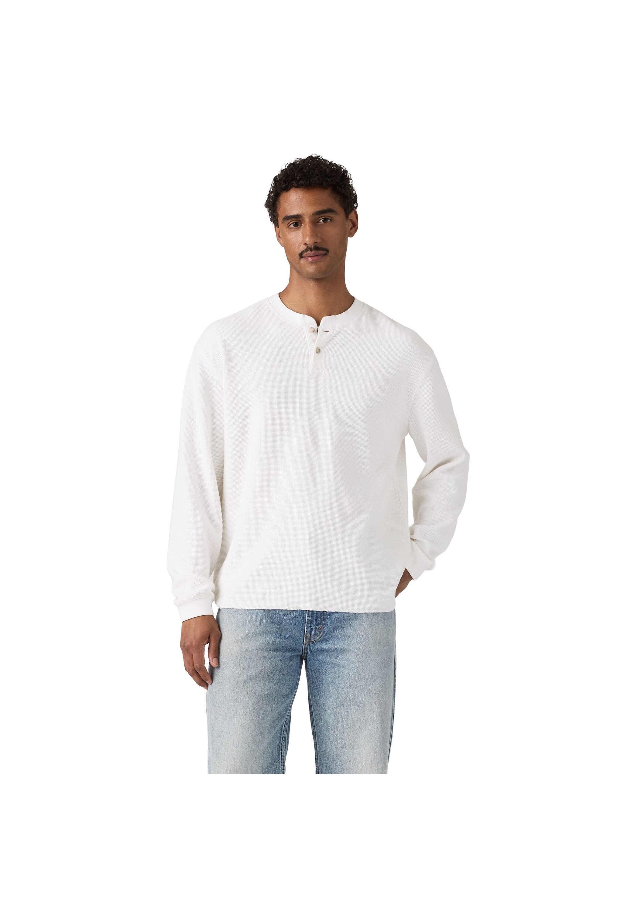 Levi's® Sweatshirt »Sweatshirt LS Relax Button Henley 1er Pack«, 1
