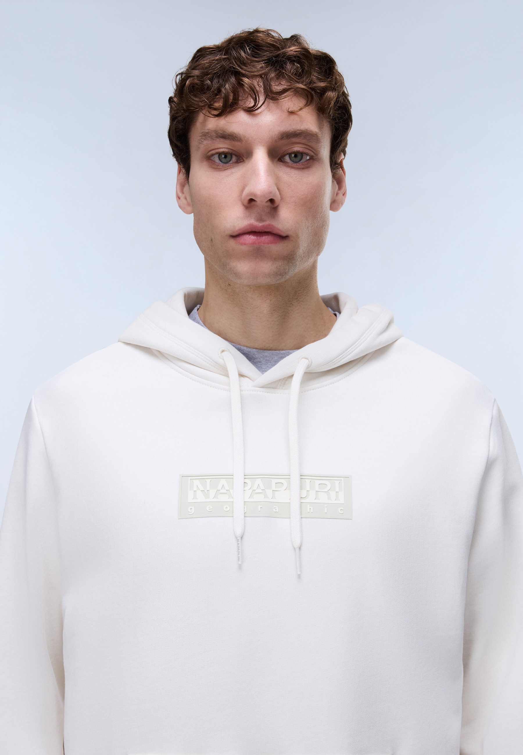 Napapijri Kapuzensweatshirt , mit Kordel am Verschluss, in normaler Länge
