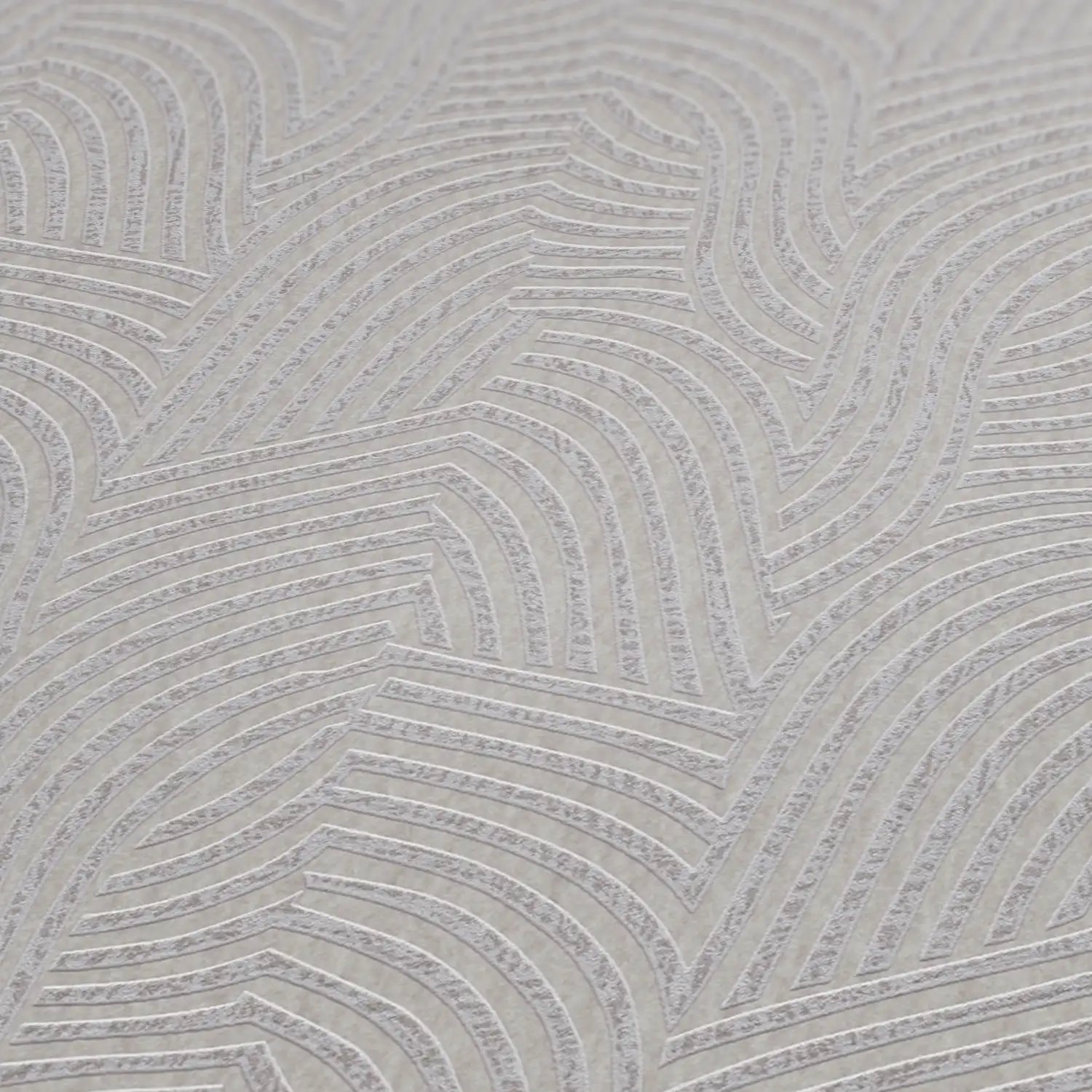 living walls Vliestapete »3D-Tapete Wellenmuster - Moderne Vliestapete« leicht glänzend strukturiert