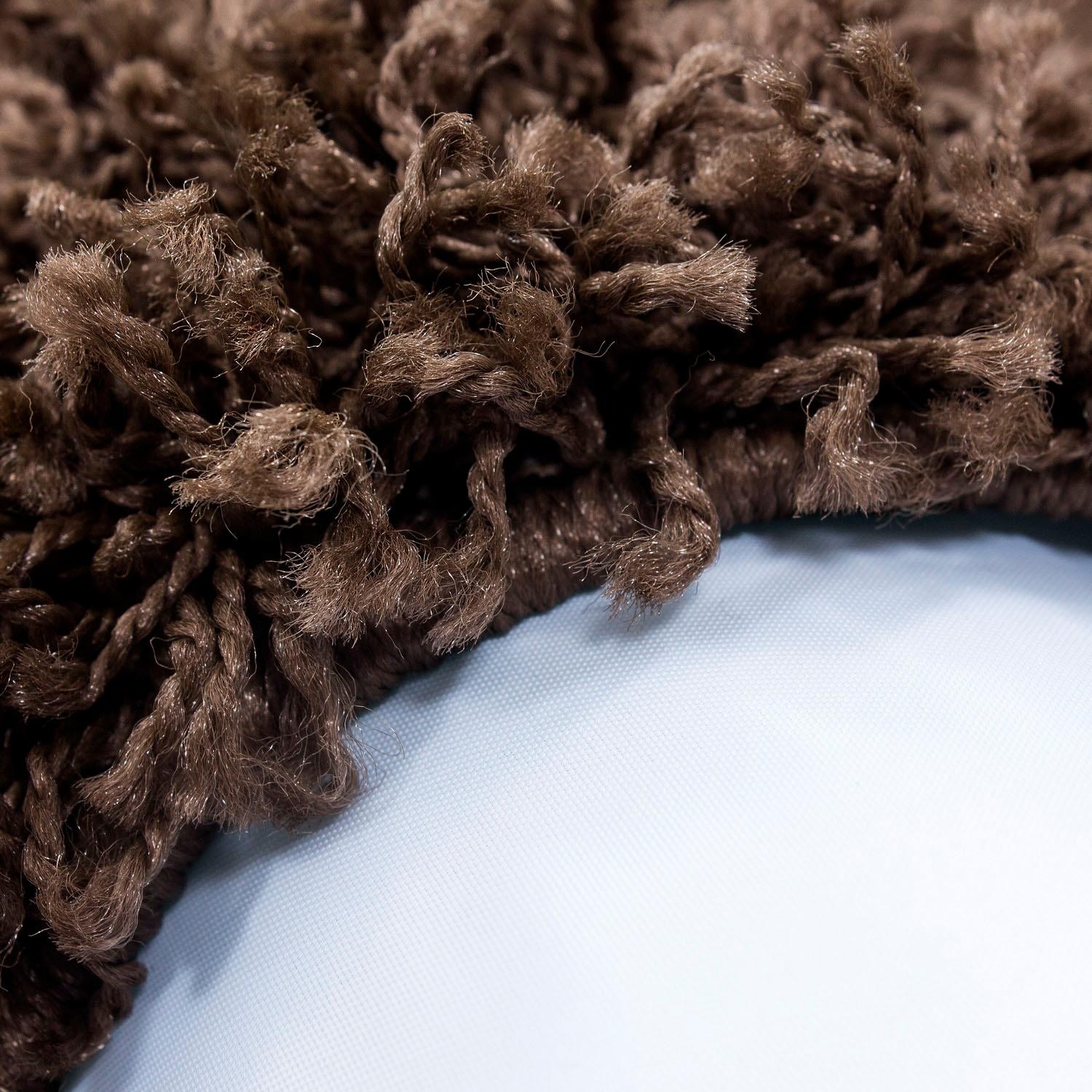 Ayyildiz Teppiche Hochflor-Teppich »Life Shaggy 1500«, rund, 30 mm Höhe, auch in rechteckig, Wohnzimmer, Langflor, große Farbauswahl