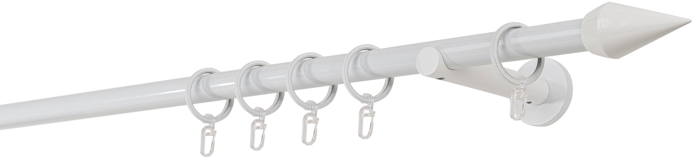 mydeco "20mm Point Wandträger 12 cm" 1 läufig-läufig Fixmaß