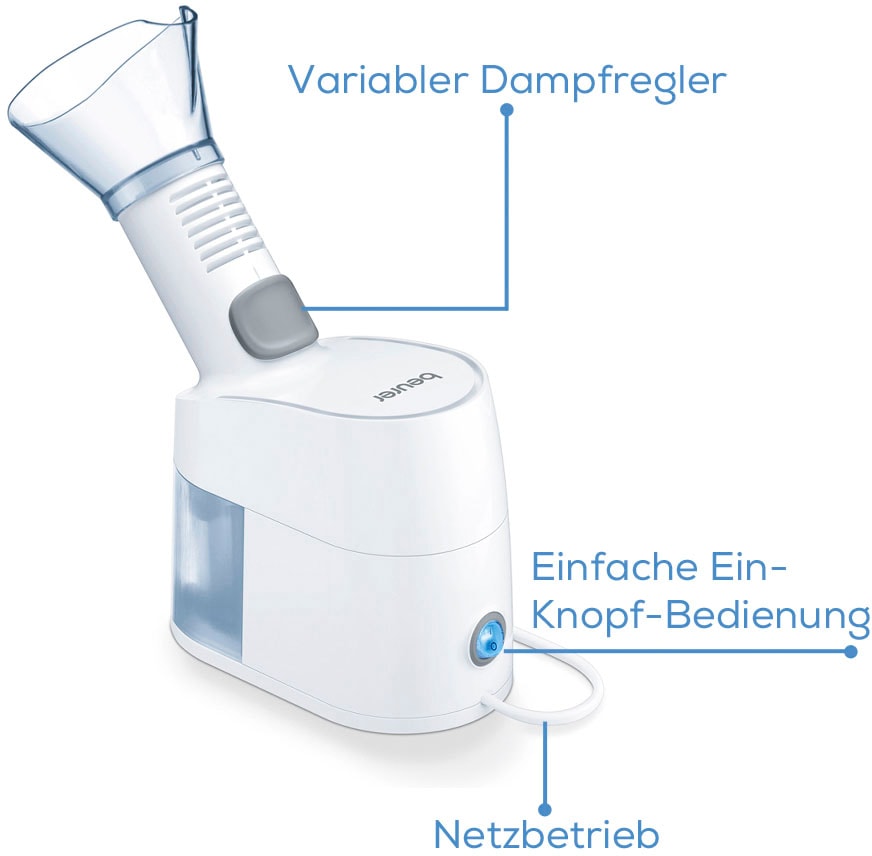 BEURER Inhalationsgerät »Beurer SI 40 Dampfvernebler«