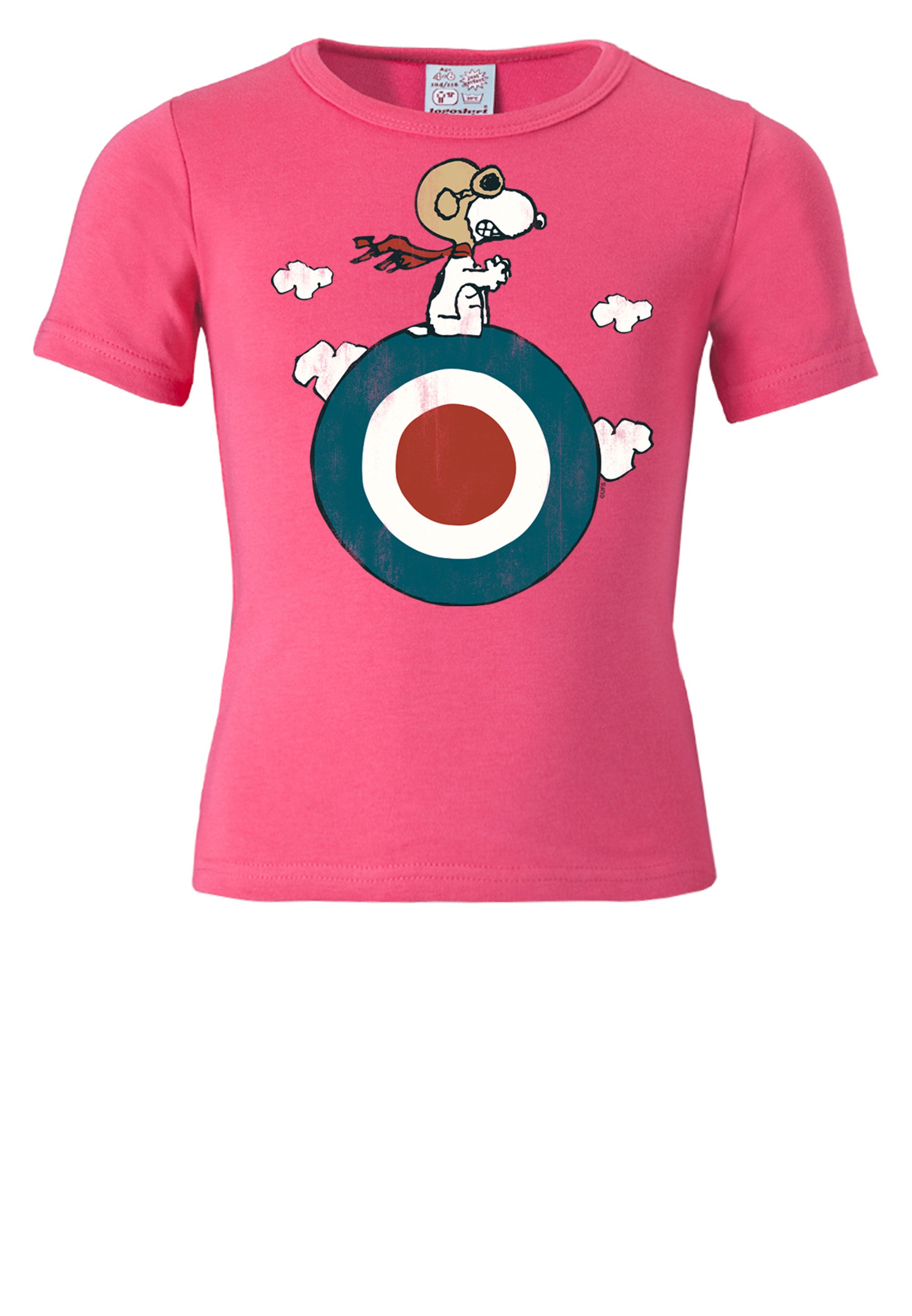 LOGOSHIRT T-Shirt »Snoopy - Target«, mit lizenziertem Originaldesign